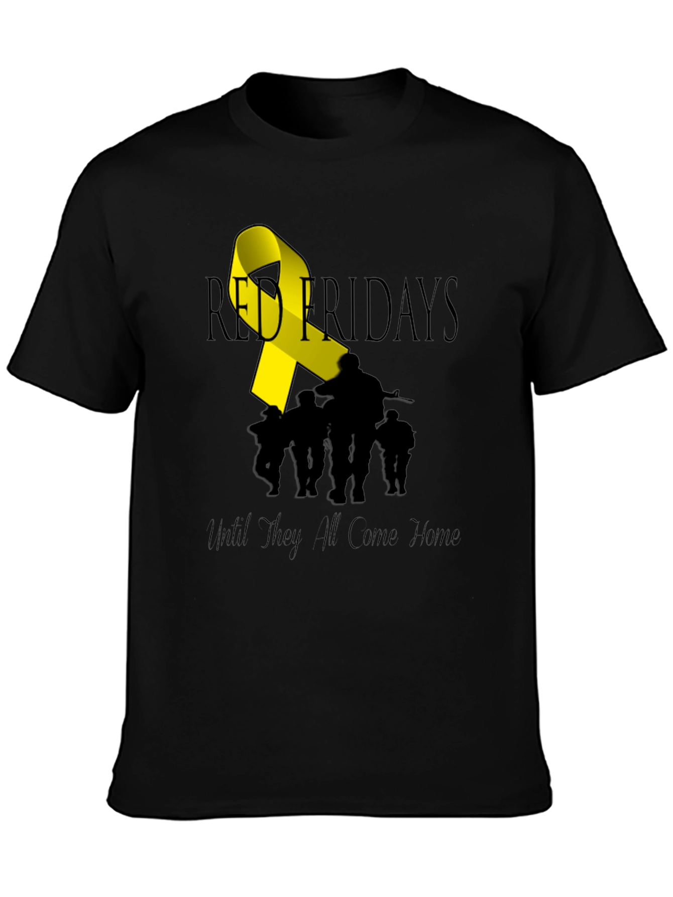 RED Fridays Until They All Come Home T-Shirt