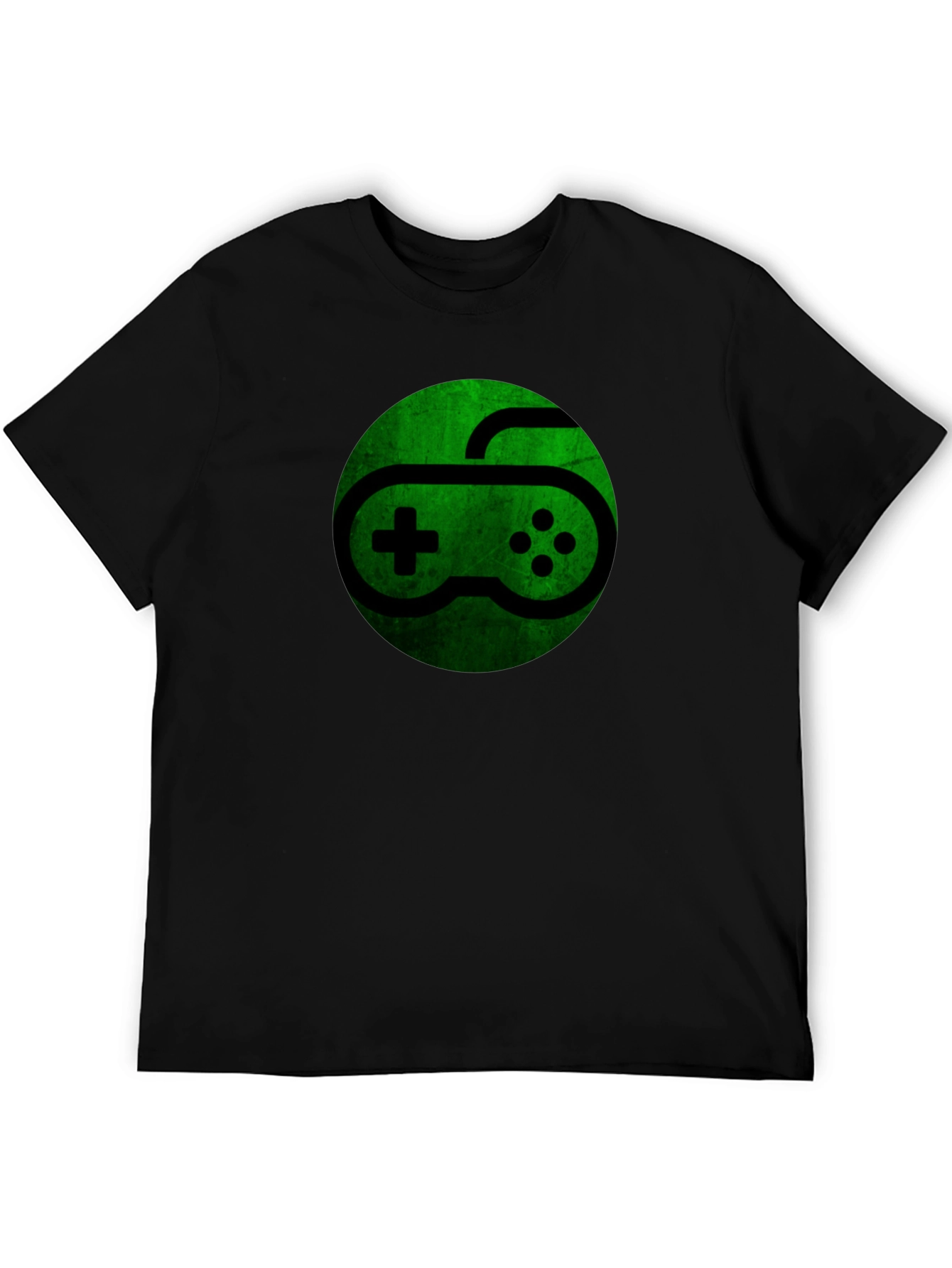 Gaming Controller Graphic T-Shirt - Black