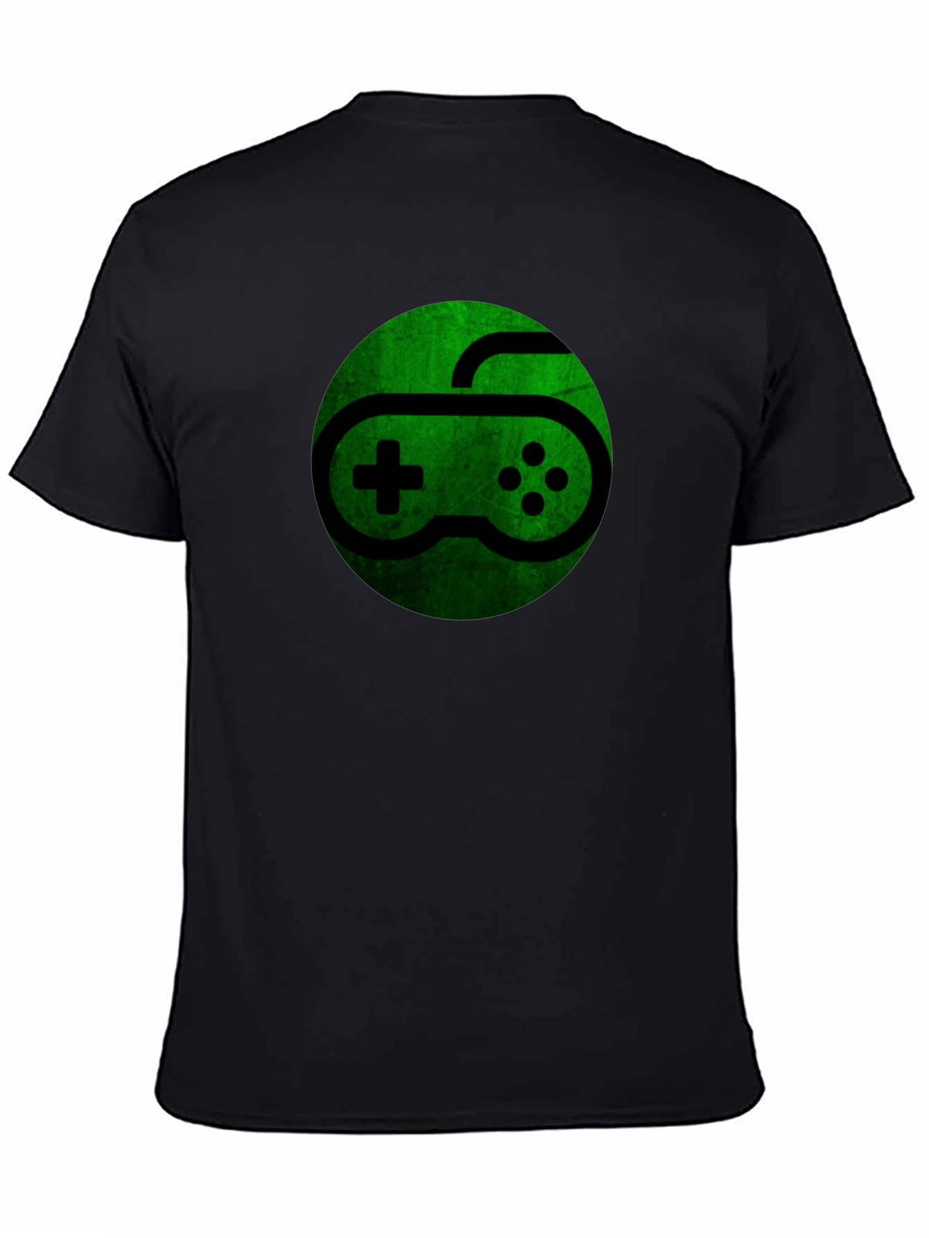Gaming Controller Graphic T-Shirt - Black