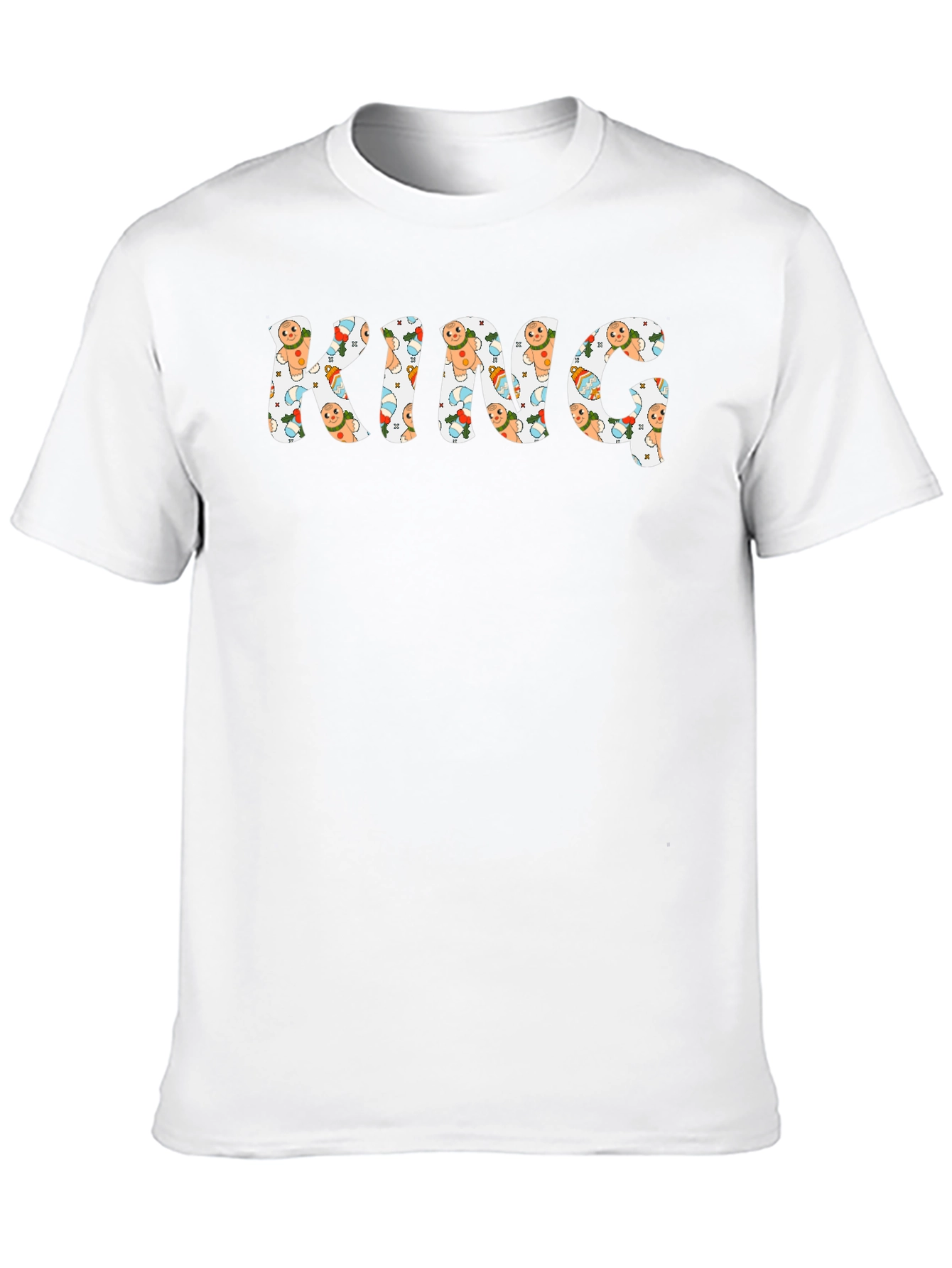 Gingerbread King T-Shirt - Christmas Holiday Apparel