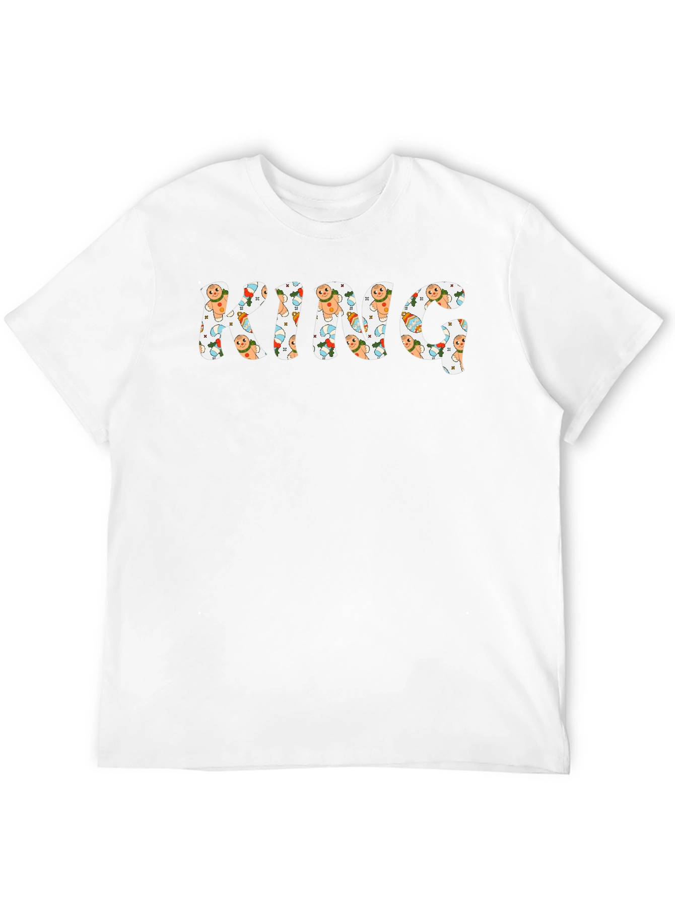 Gingerbread King T-Shirt - Christmas Holiday Apparel