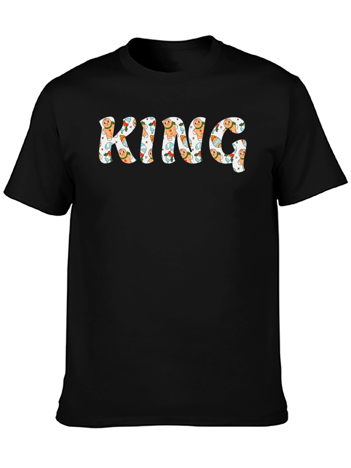 Gingerbread King T-Shirt - Christmas Holiday Apparel