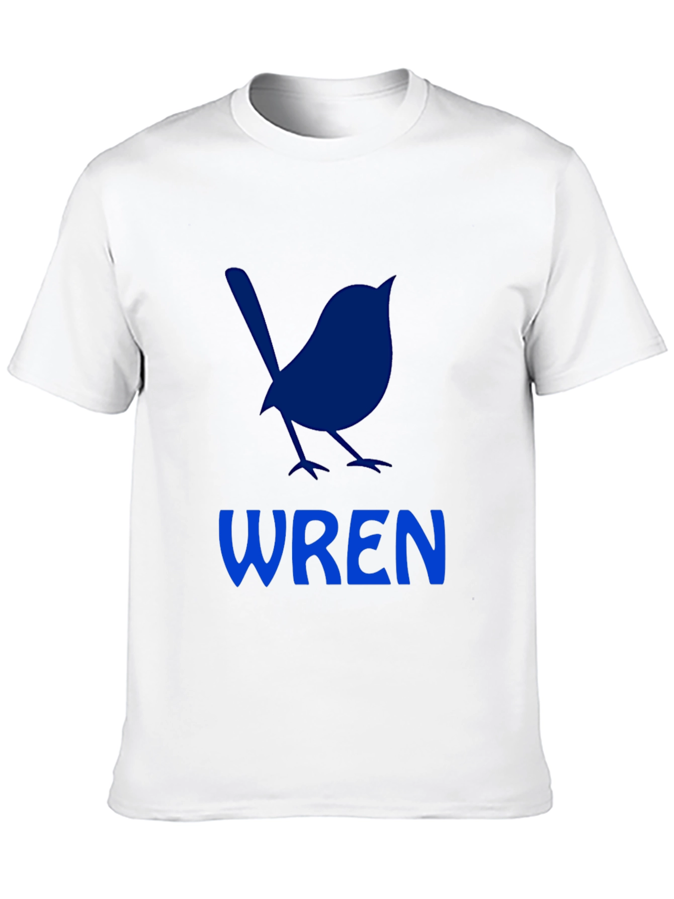 Wren Bird Graphic T-Shirt - Casual Crew Neck Tee