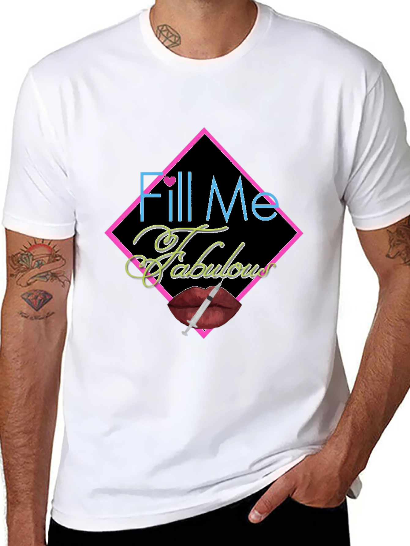 Fill Me Fabulous Graphic Tee