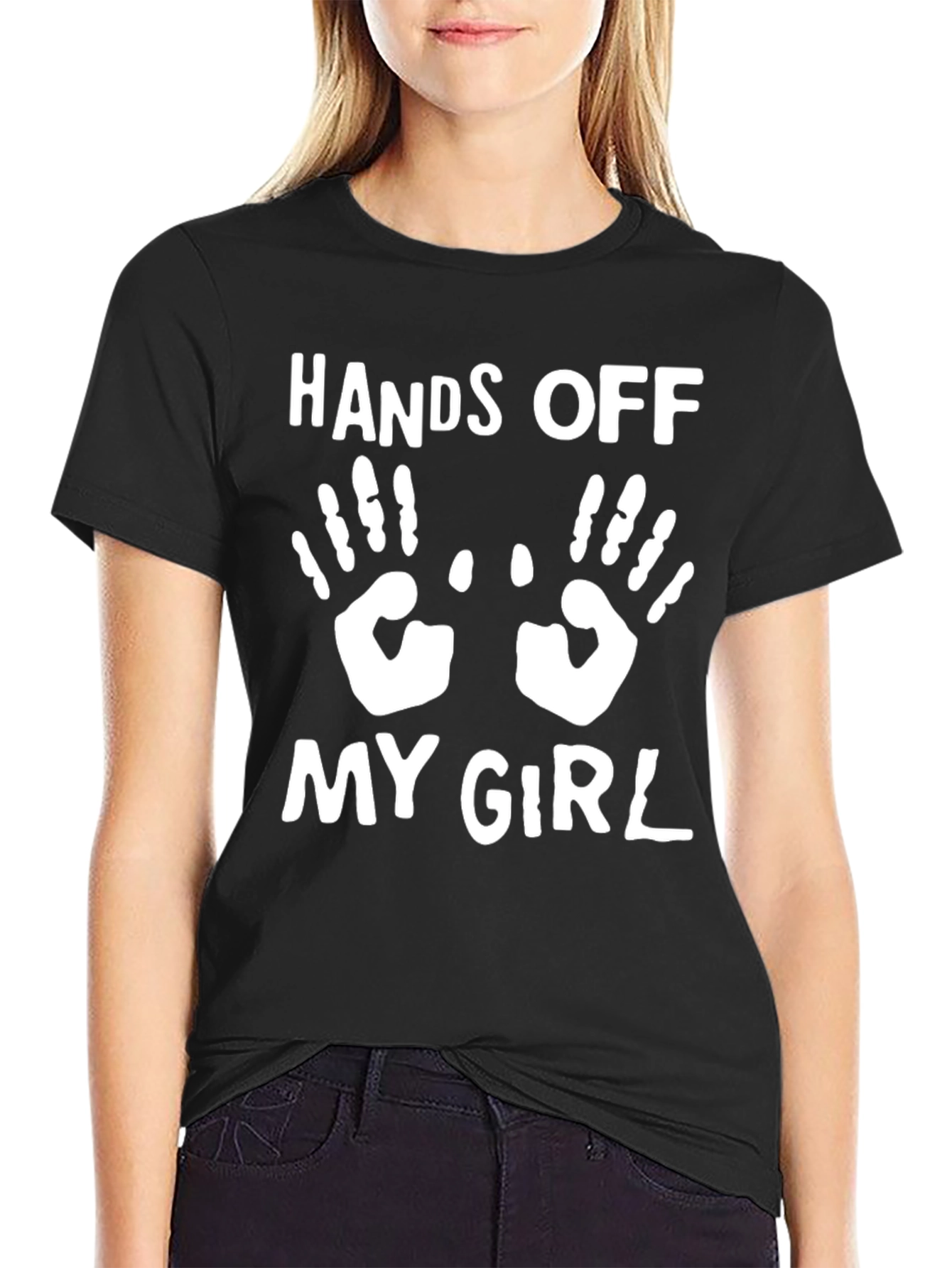 Hands Off My Girl Graphic T-Shirt