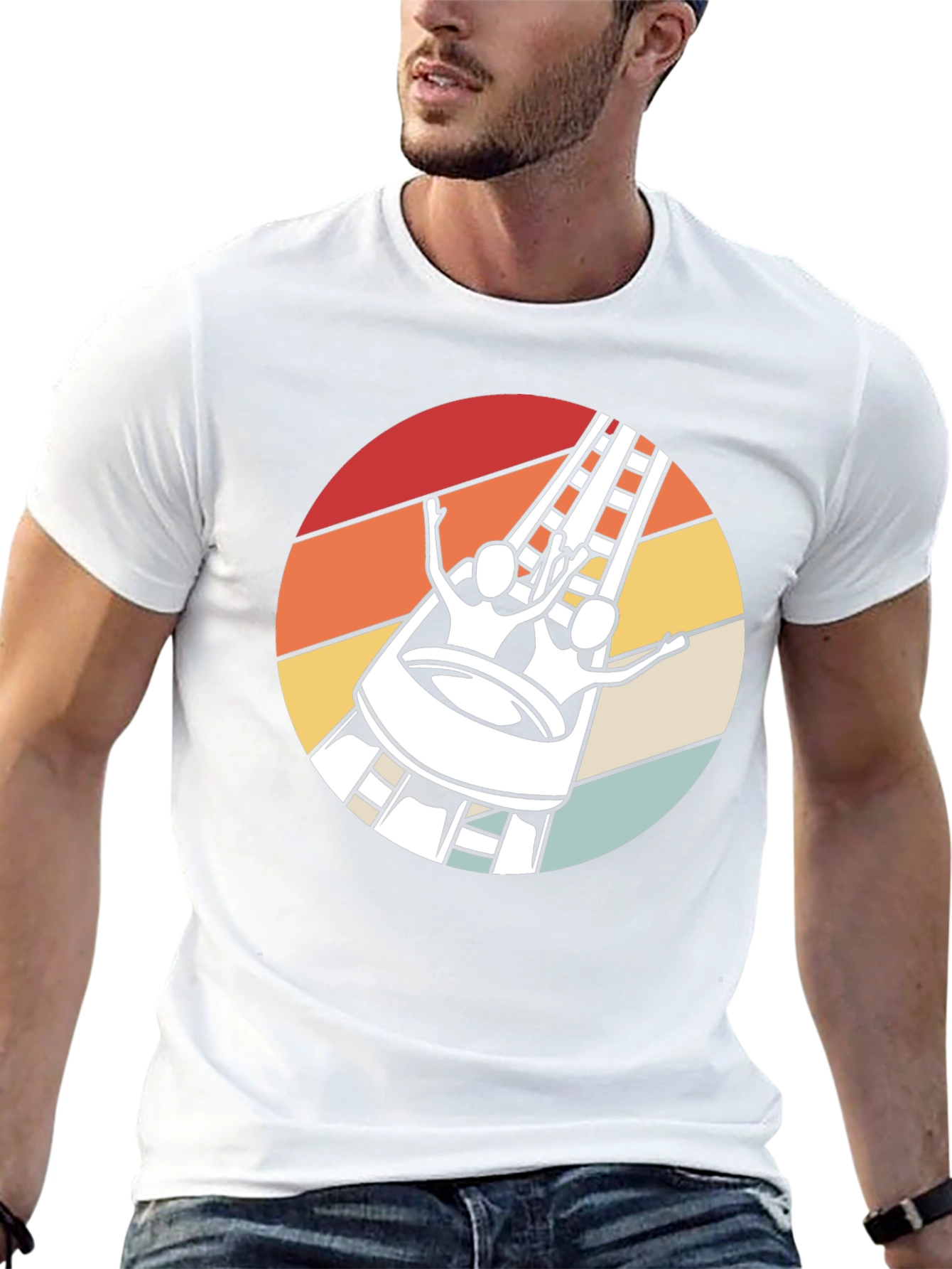Retro Roller Coaster T-Shirt