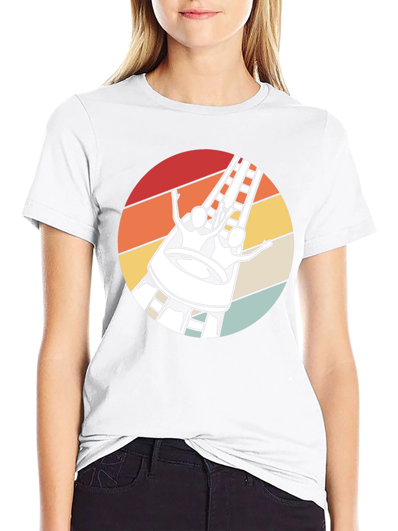 Retro Roller Coaster T-Shirt