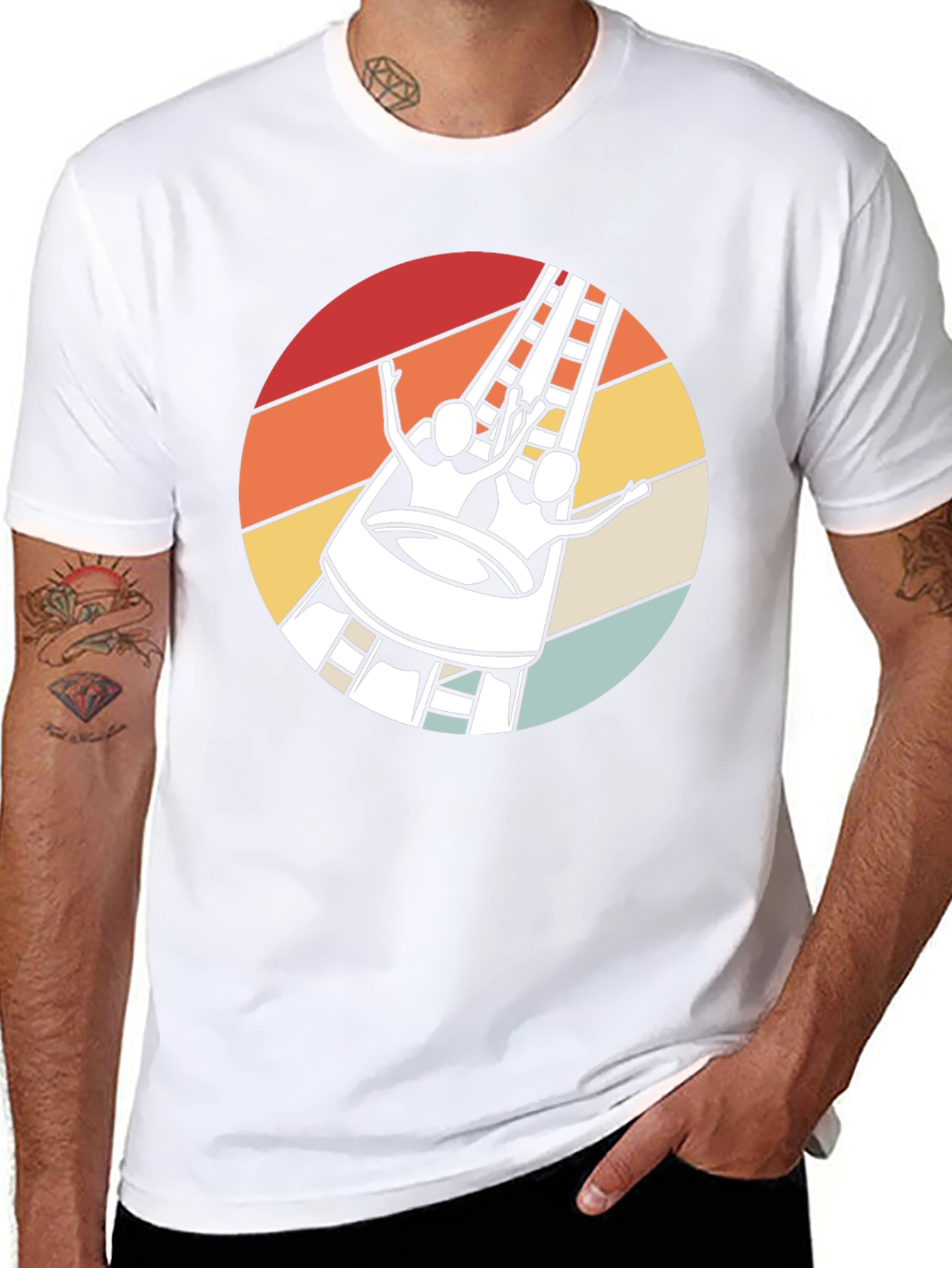 Retro Roller Coaster T-Shirt