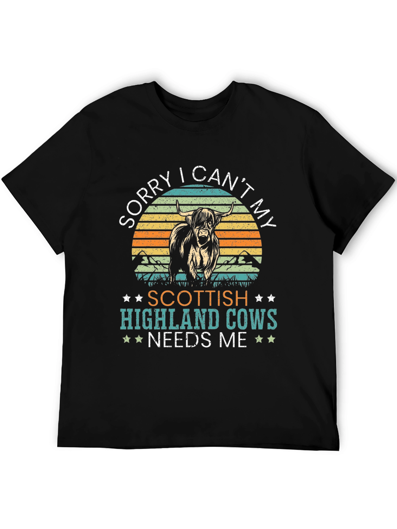 Scottish Highland Cow T-Shirt