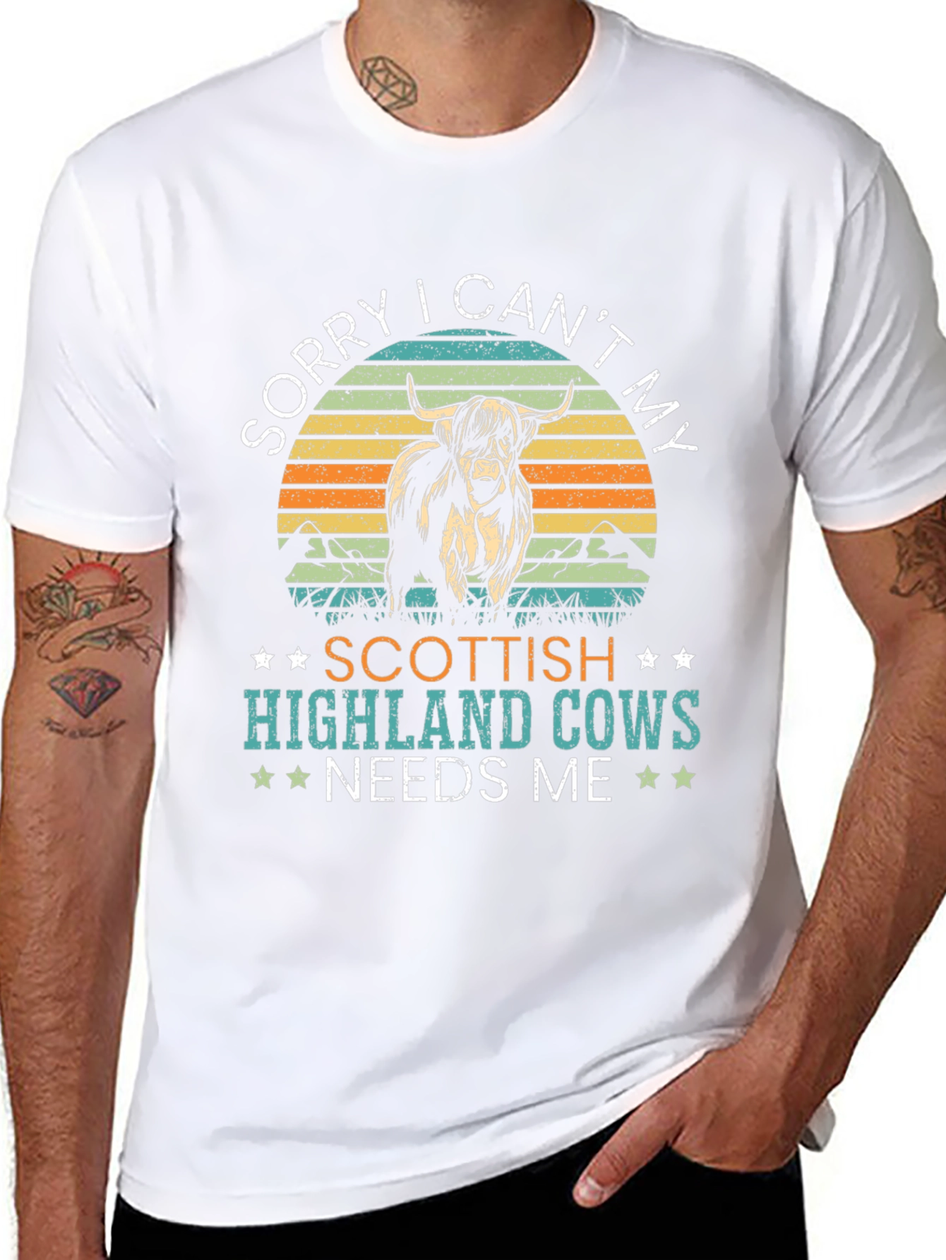 Scottish Highland Cow T-Shirt