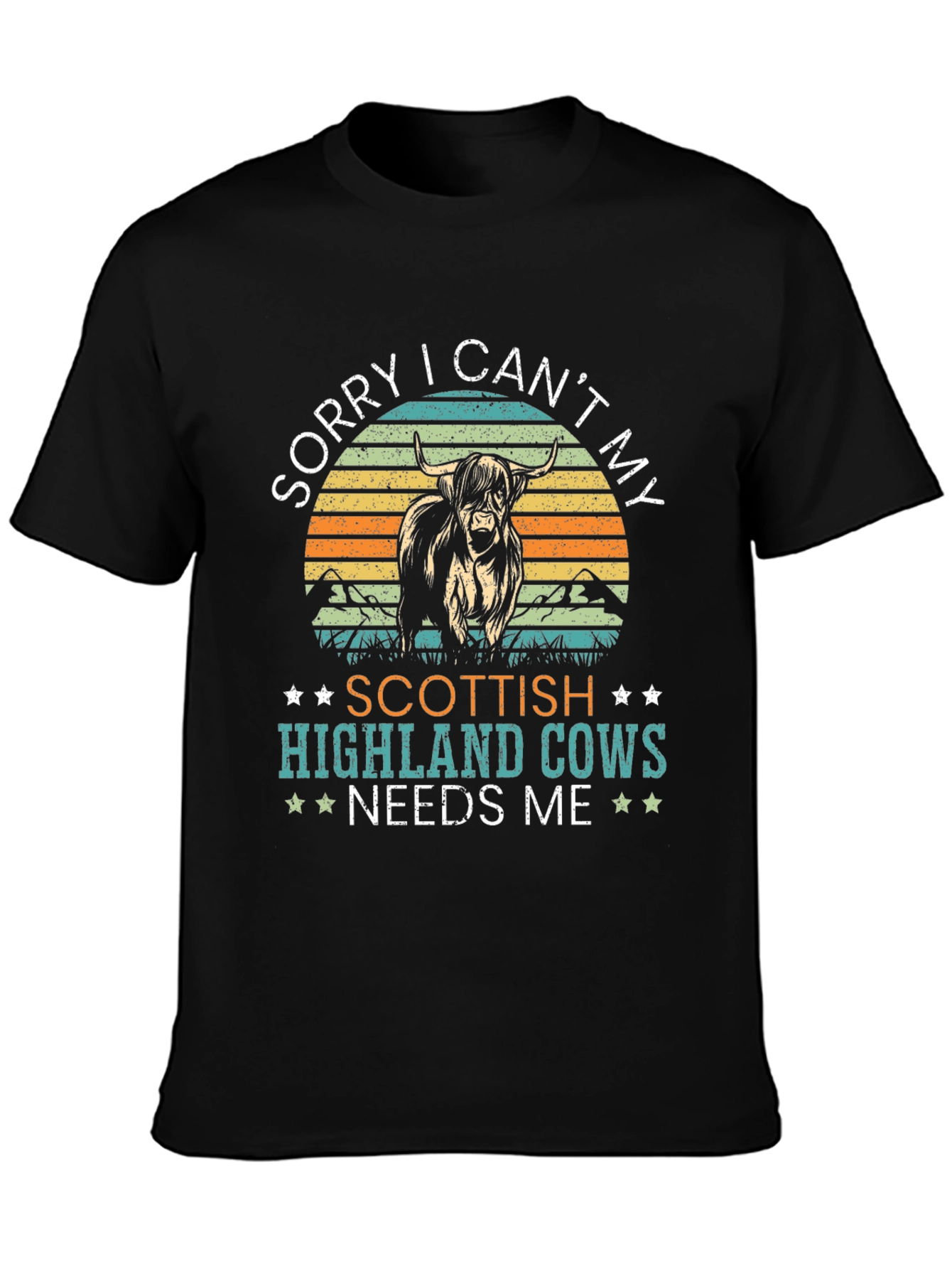Scottish Highland Cow T-Shirt
