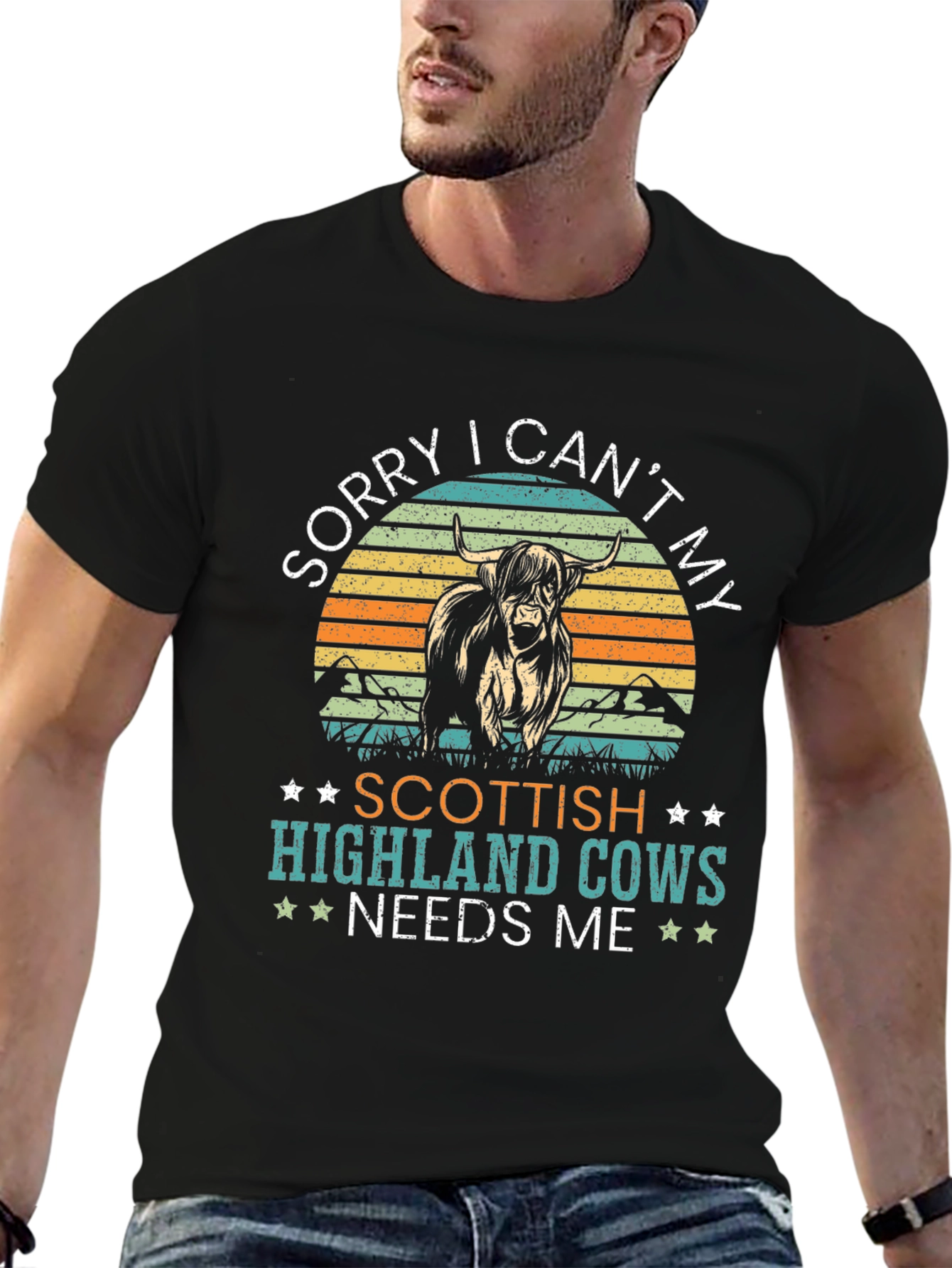Scottish Highland Cow T-Shirt