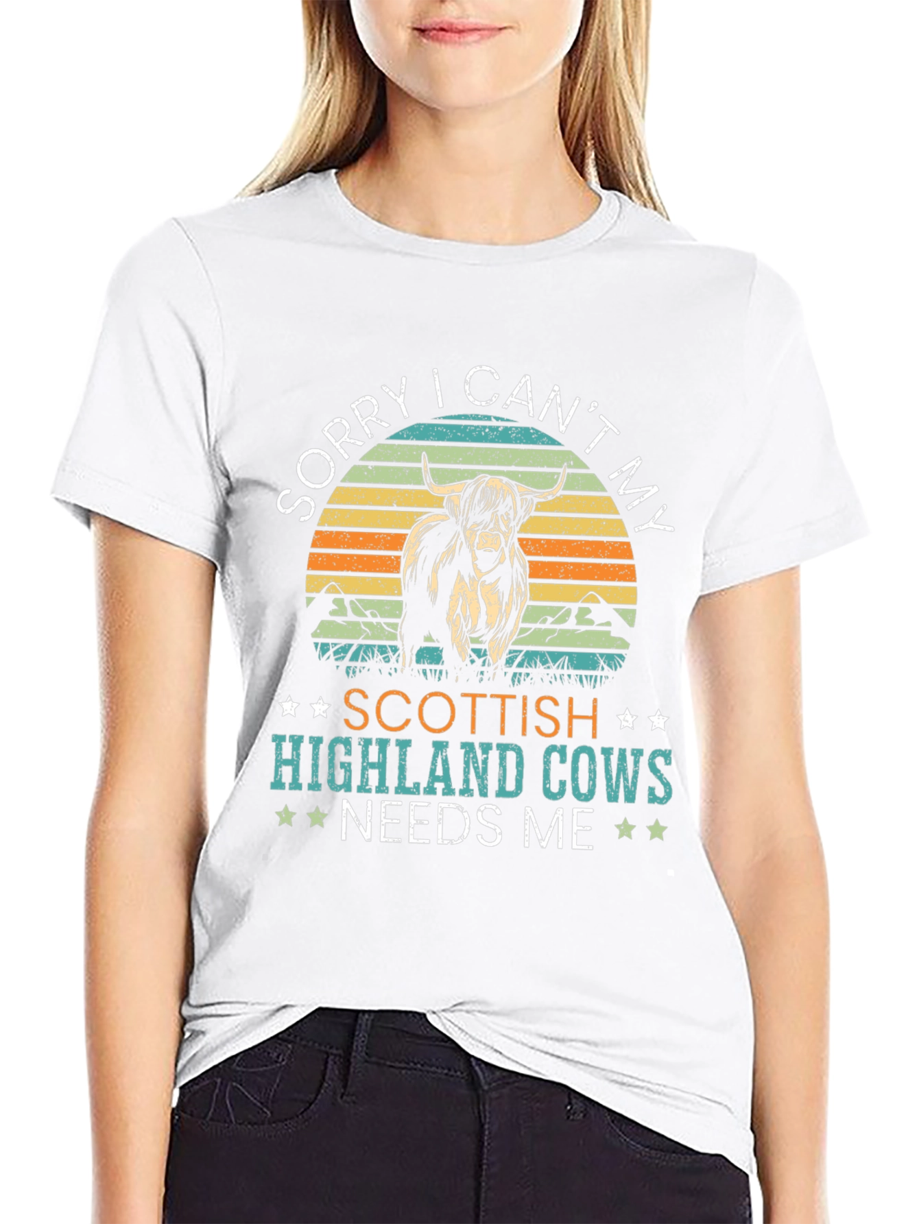 Scottish Highland Cow T-Shirt