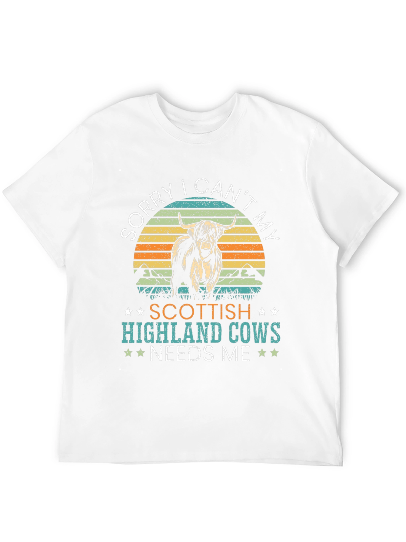 Scottish Highland Cow T-Shirt