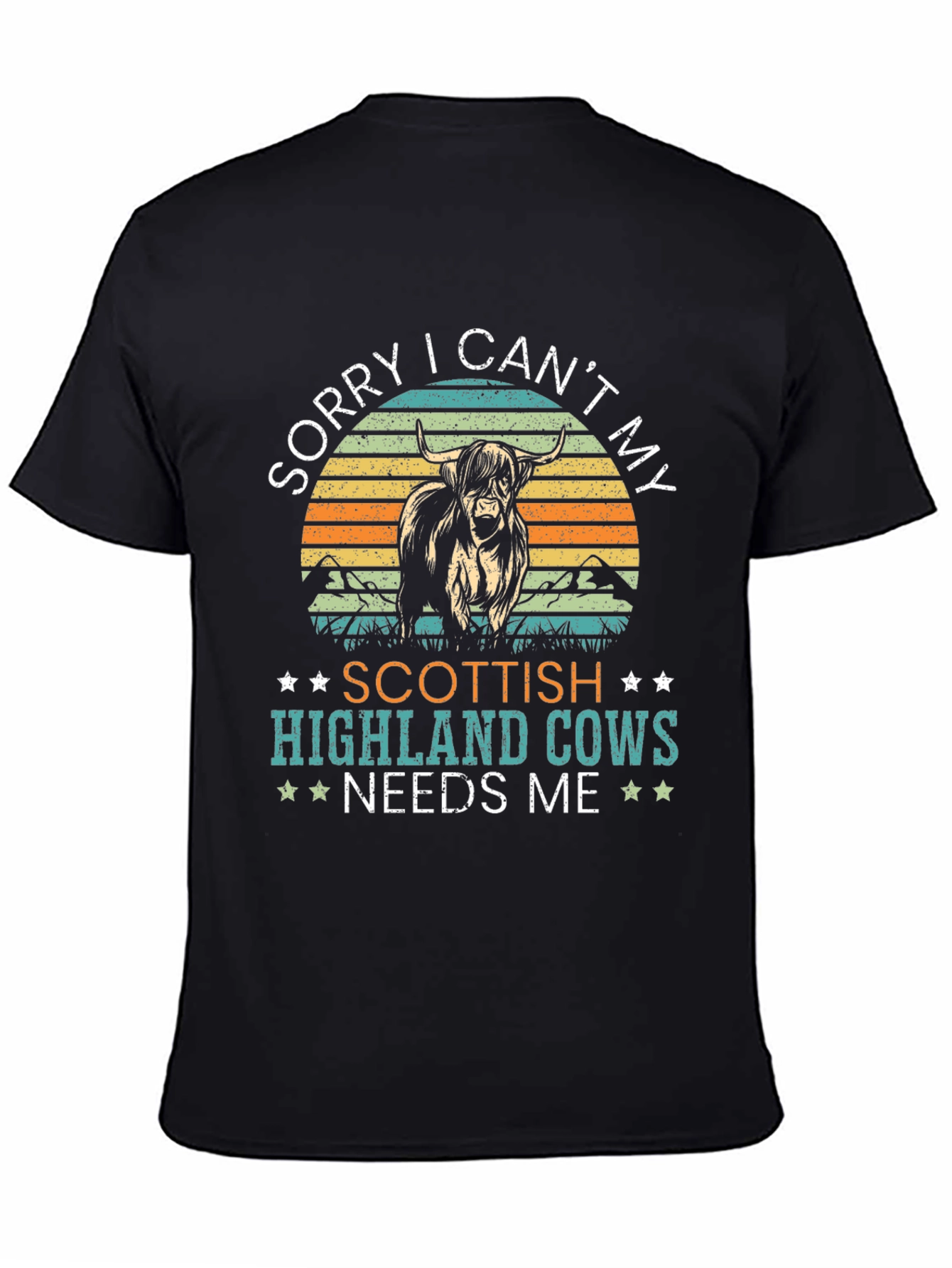 Scottish Highland Cow T-Shirt