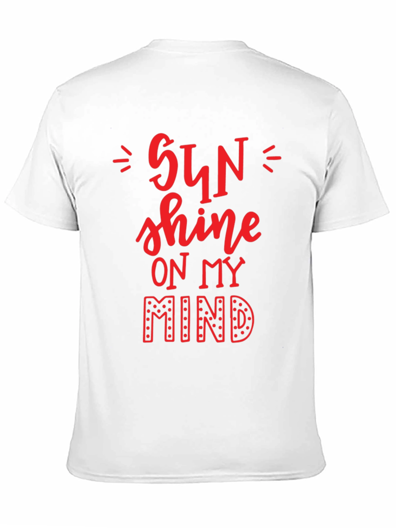 Sunshine On My Mind Graphic Tee - Black