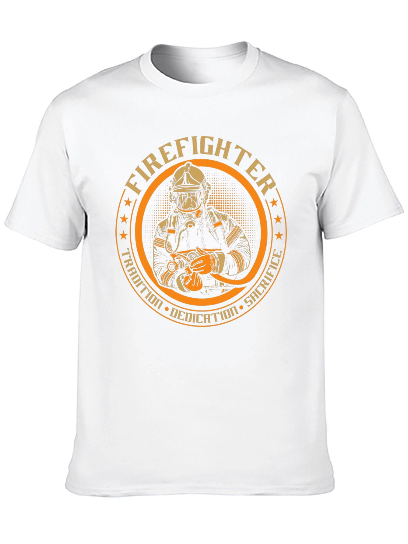 Firefighter Dedication Graphic Tee