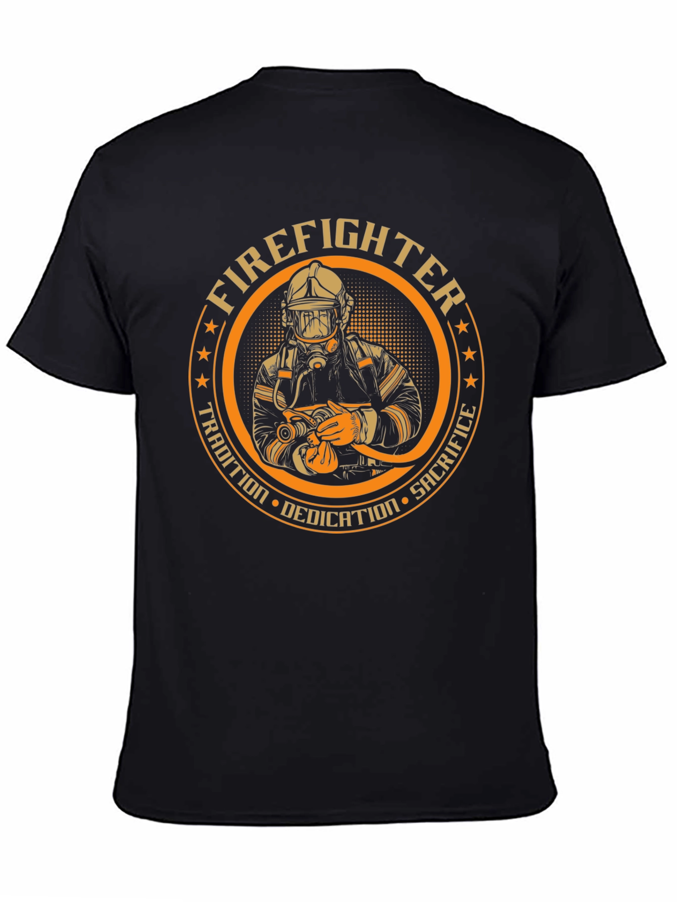 Firefighter Dedication Graphic Tee