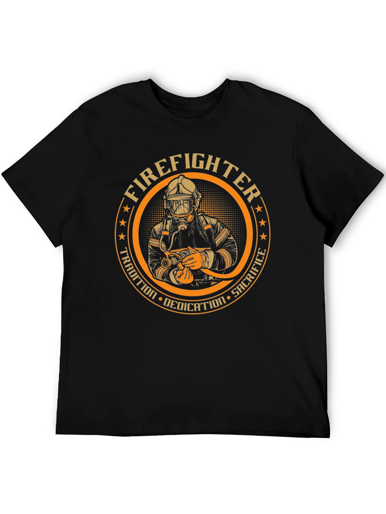 Firefighter Dedication Graphic Tee
