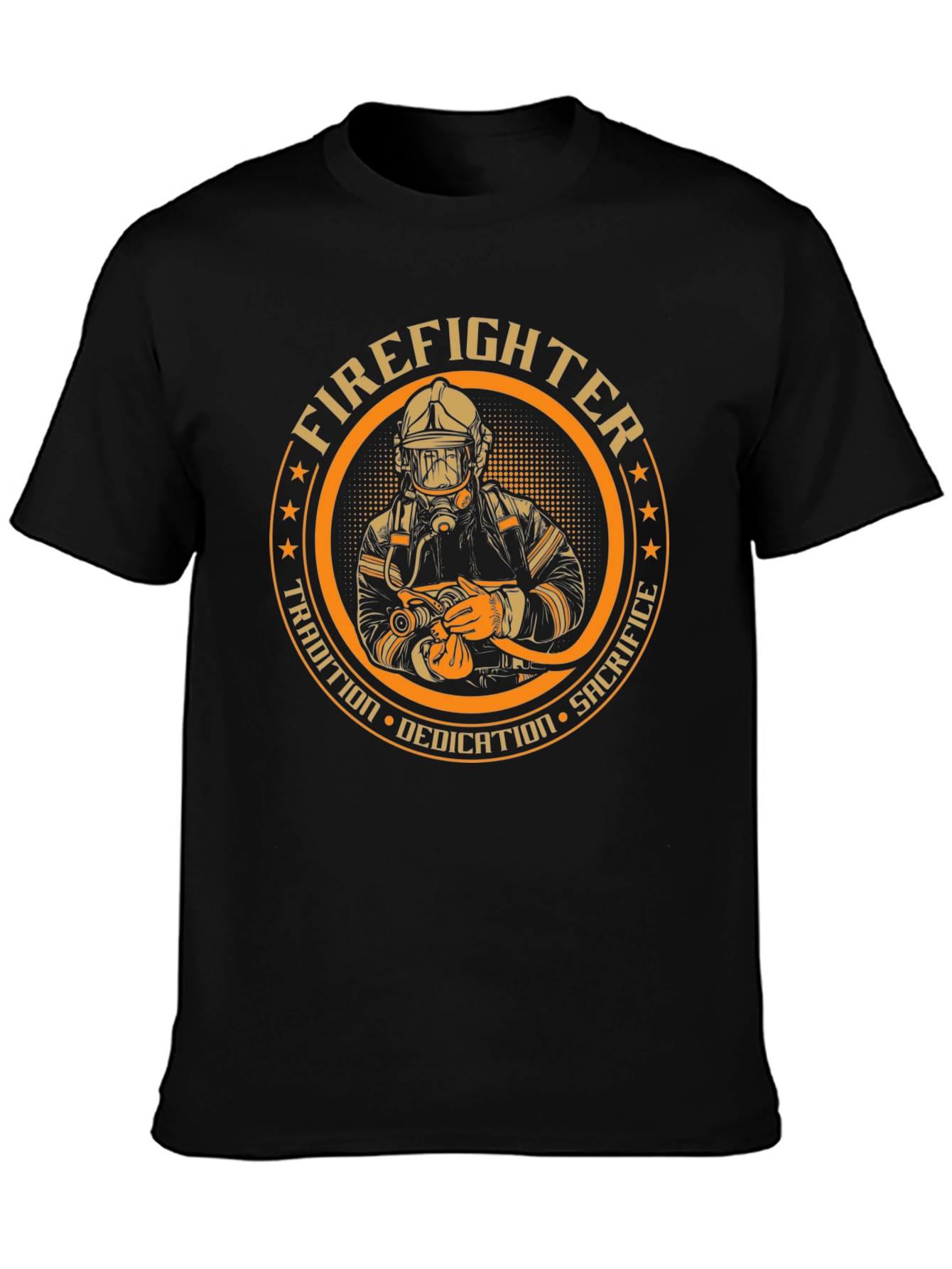 Firefighter Dedication Graphic Tee