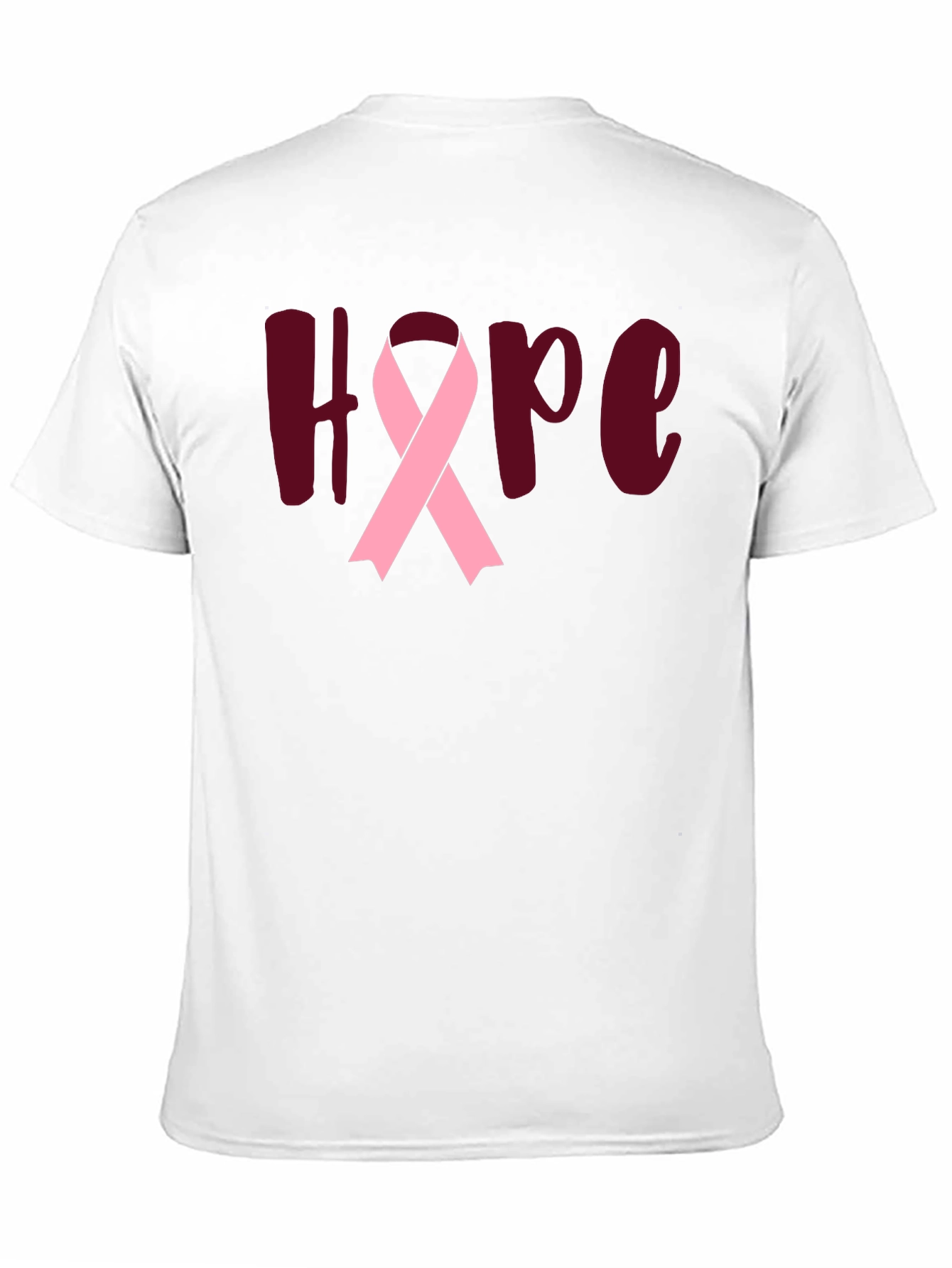 Hope Breast Cancer Awareness Ribbon T-Shirt