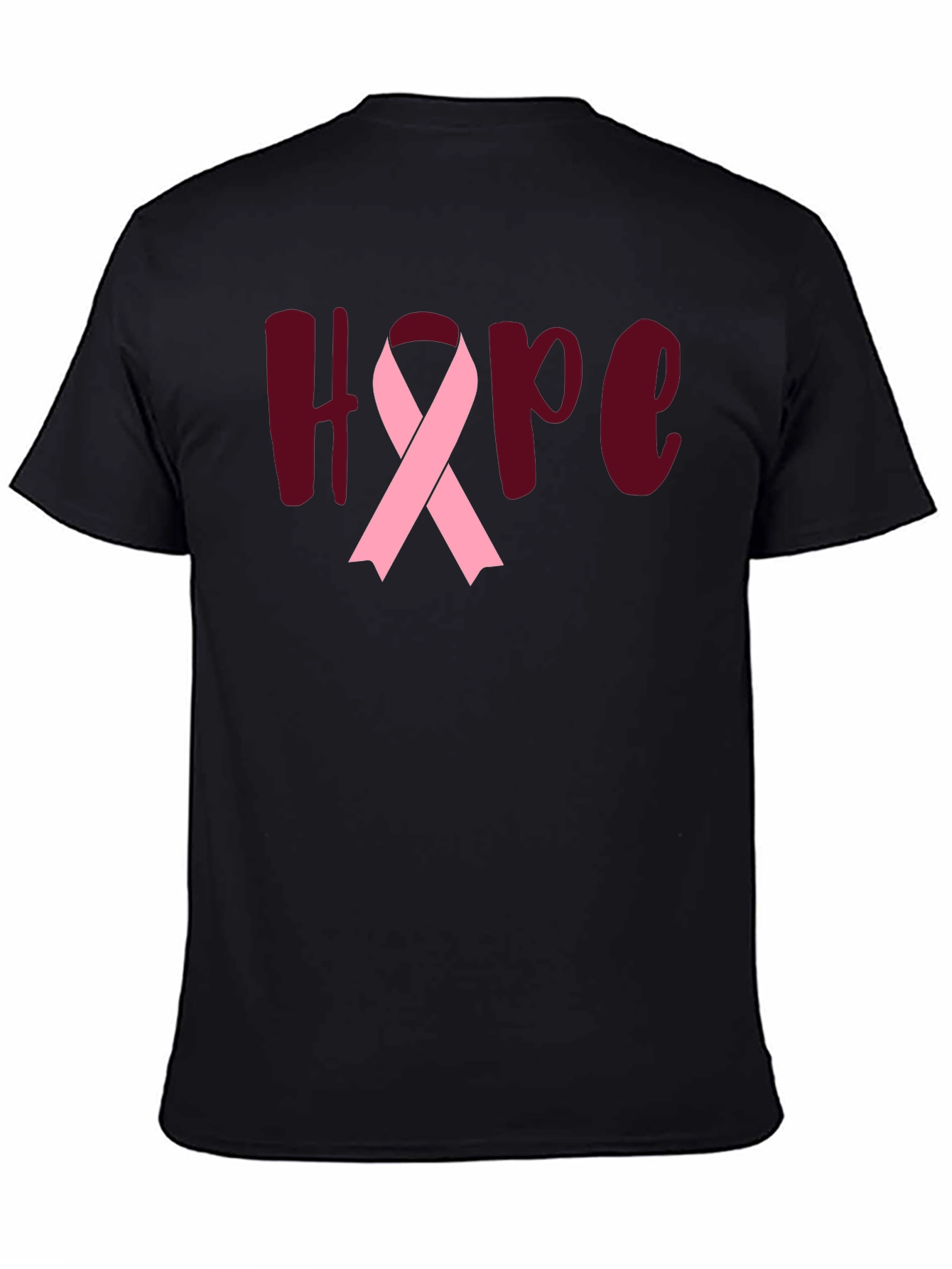 Hope Breast Cancer Awareness Ribbon T-Shirt