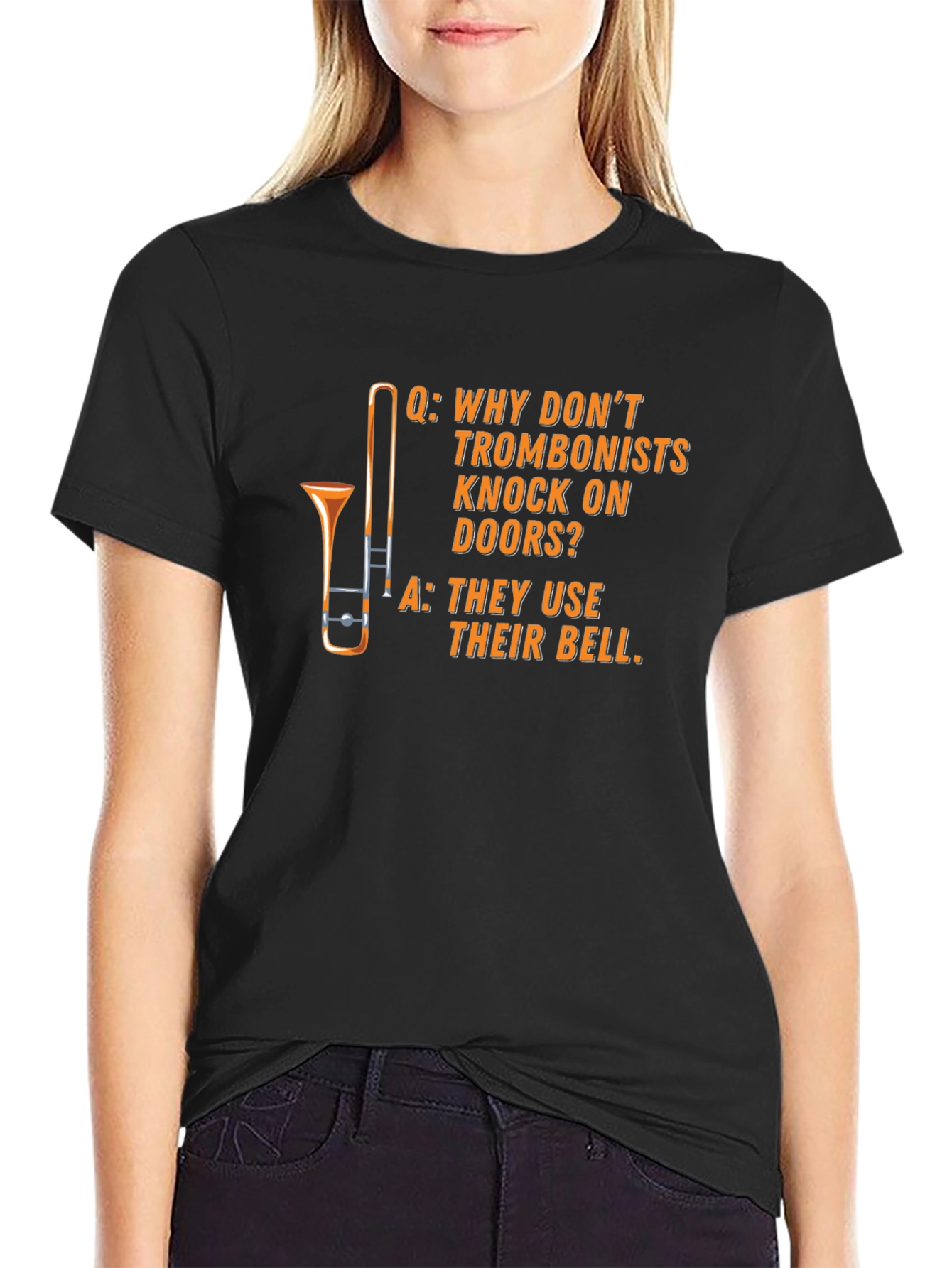 Trombonist Joke T-Shirt - Funny Music Tee