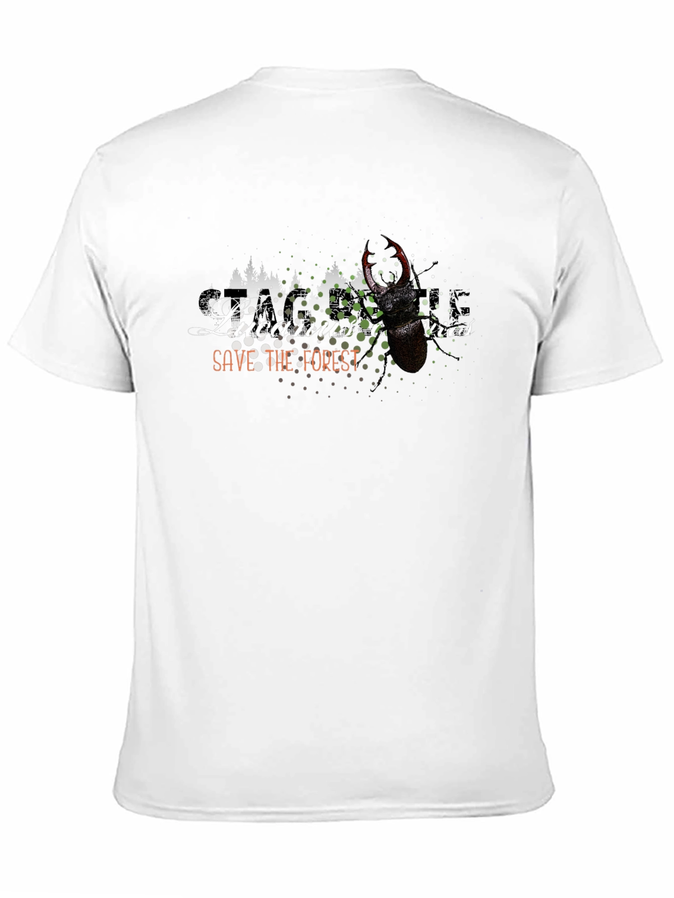 Lucanus Cervus Save the Forest T-Shirt