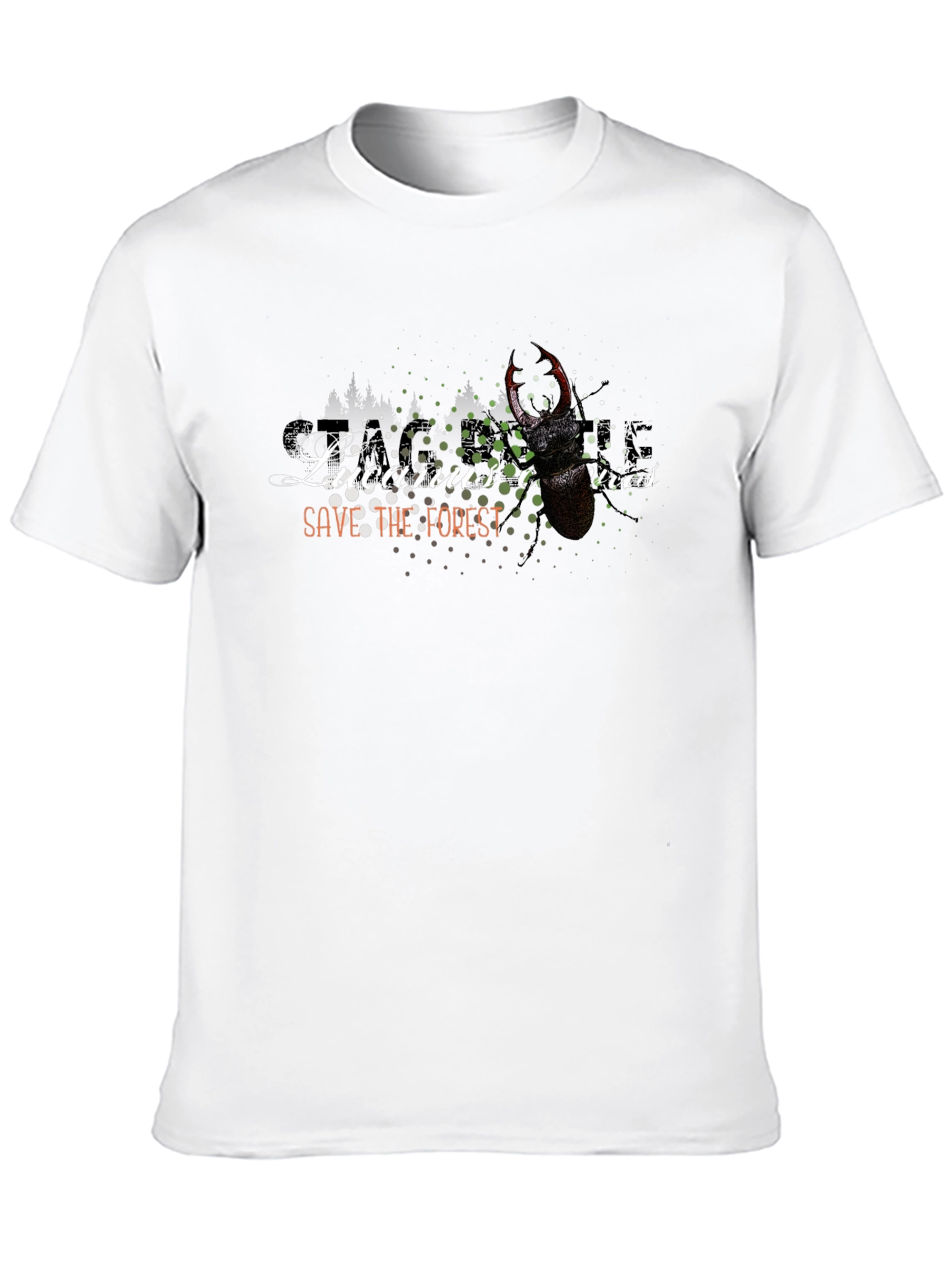 Lucanus Cervus Save the Forest T-Shirt