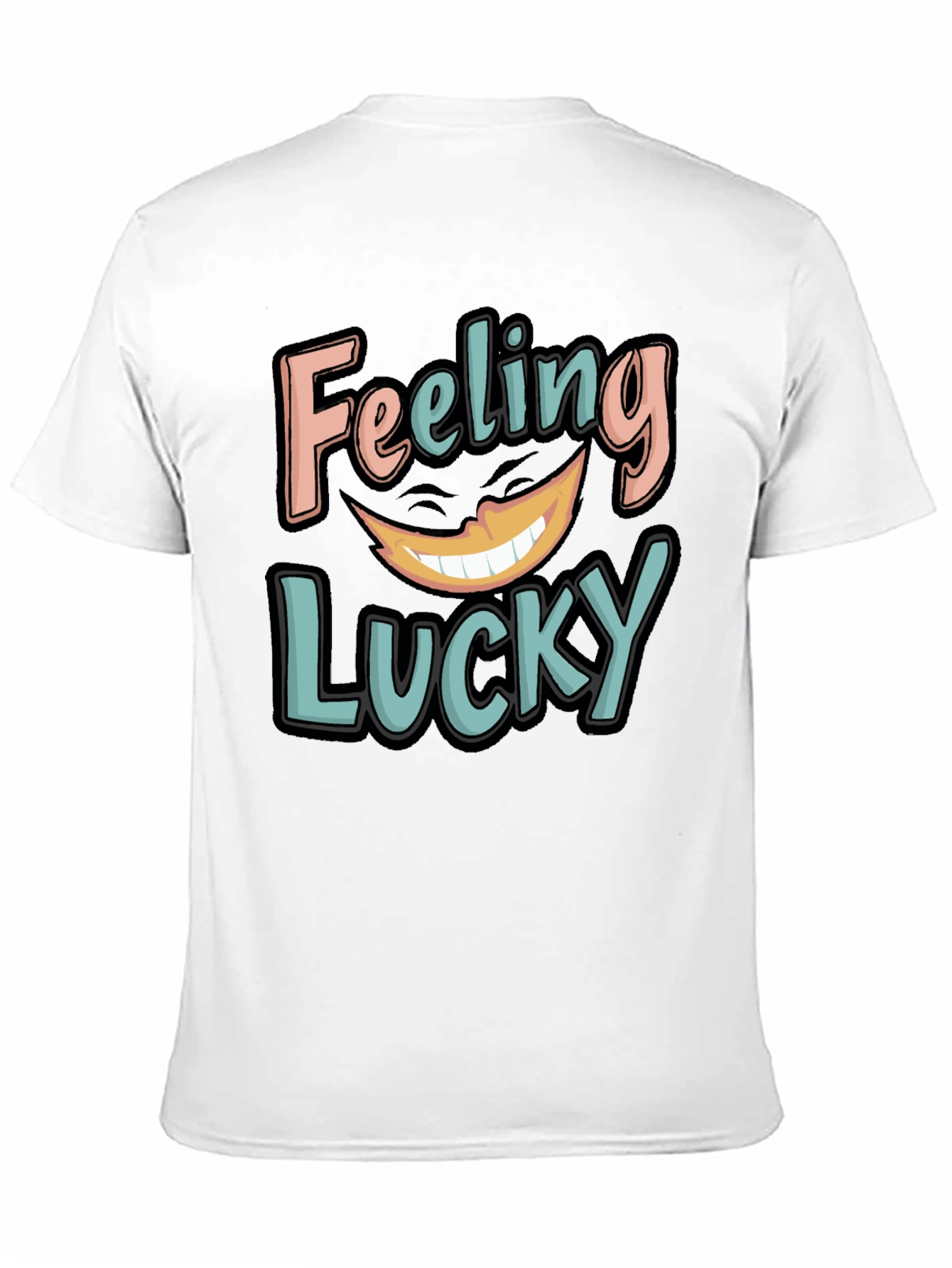 Feeling Lucky Graphic Tee - Soft Cotton