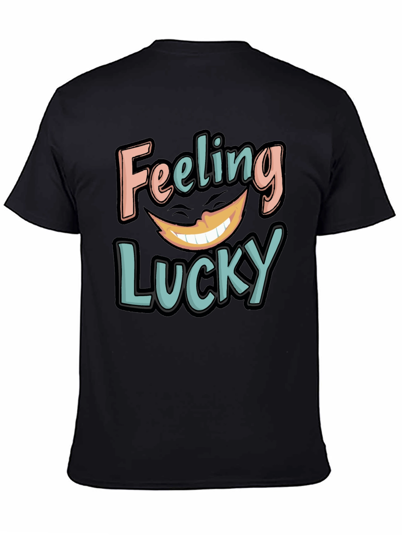 Feeling Lucky Graphic Tee - Soft Cotton