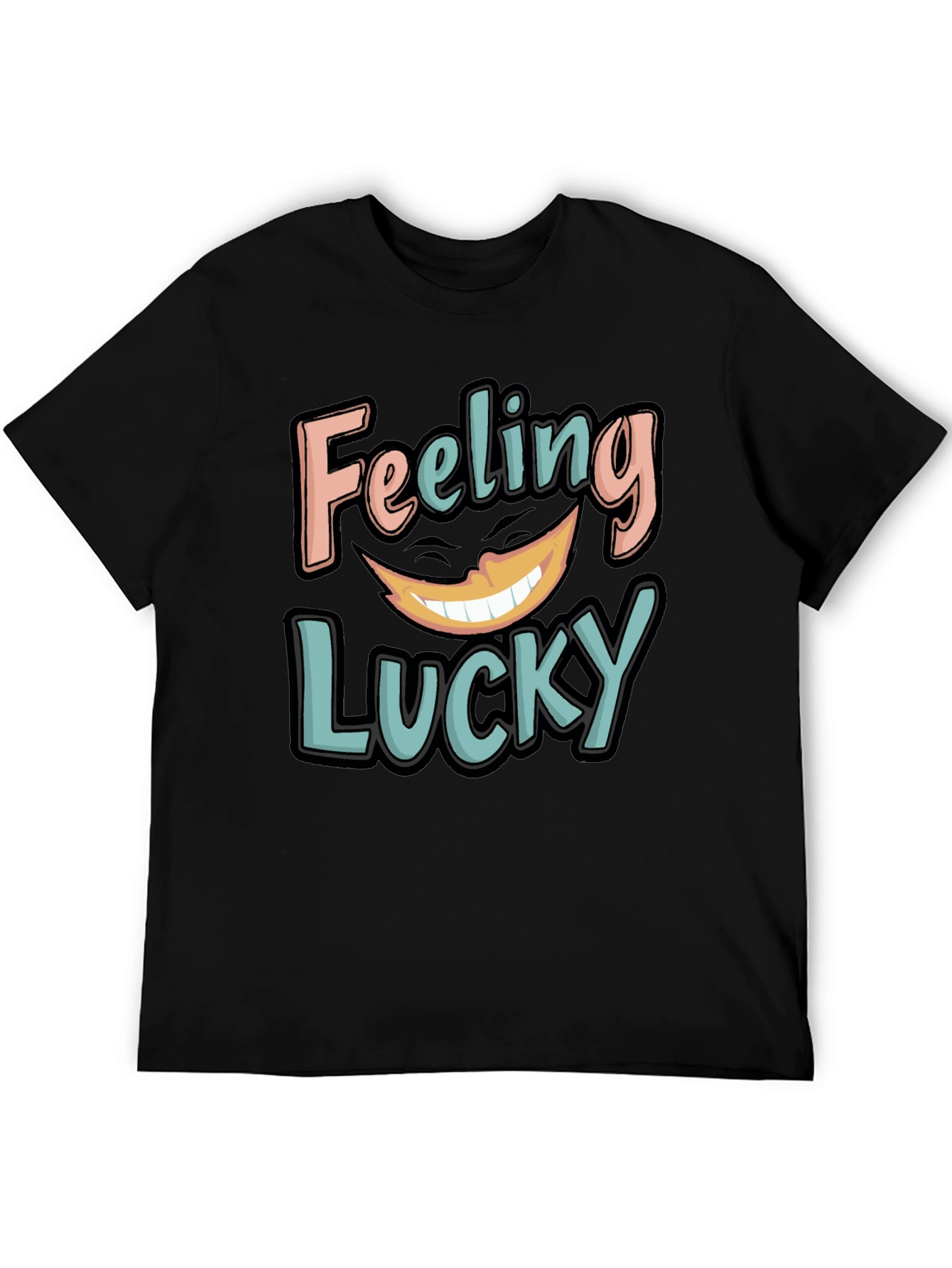 Feeling Lucky Graphic Tee - Soft Cotton