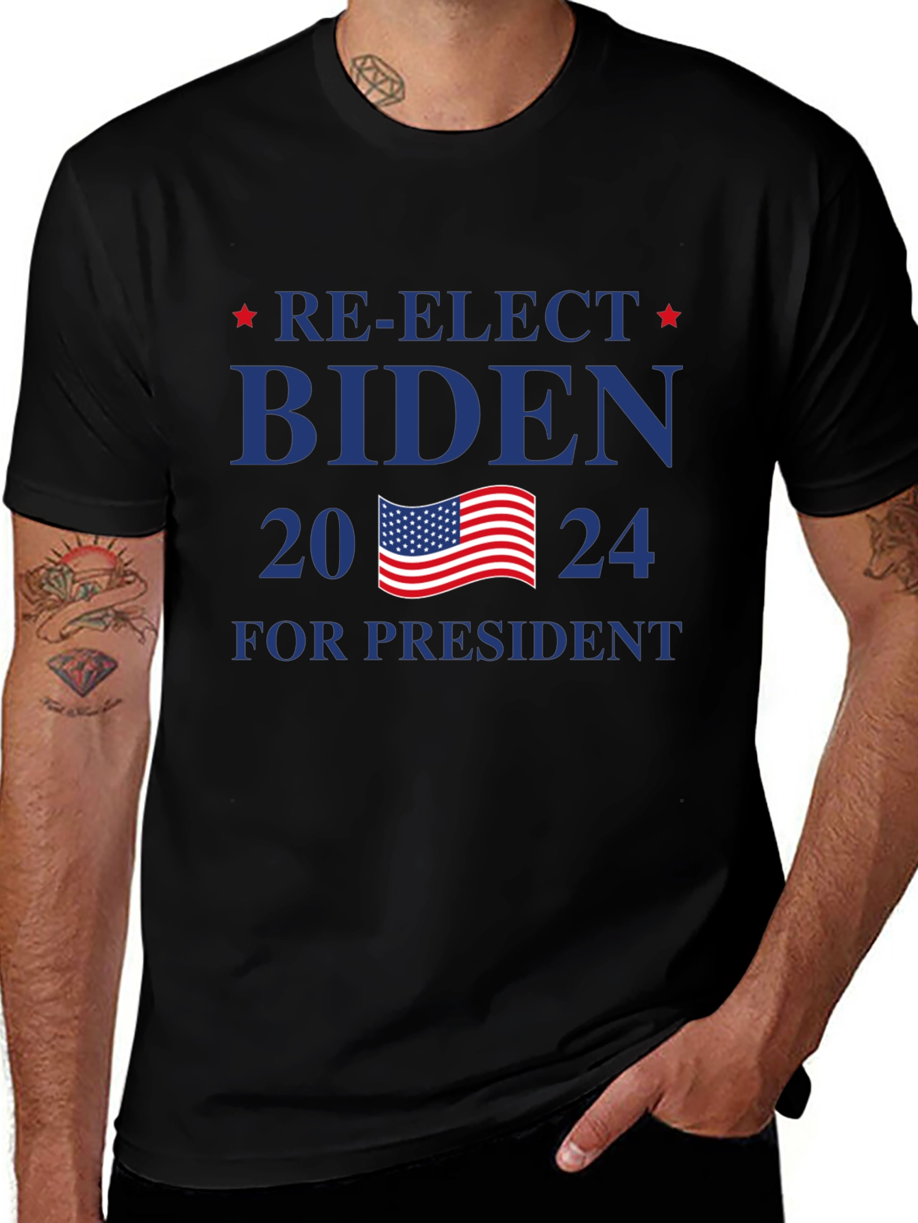 Re-Elect Biden 2024 T-Shirt