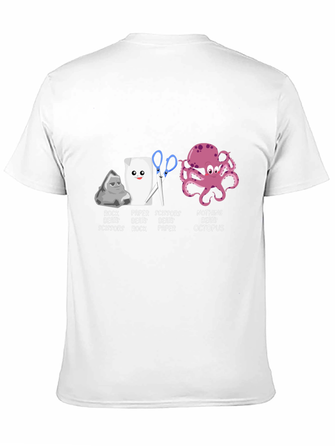 Rock Paper Scissors Octopus T-Shirt