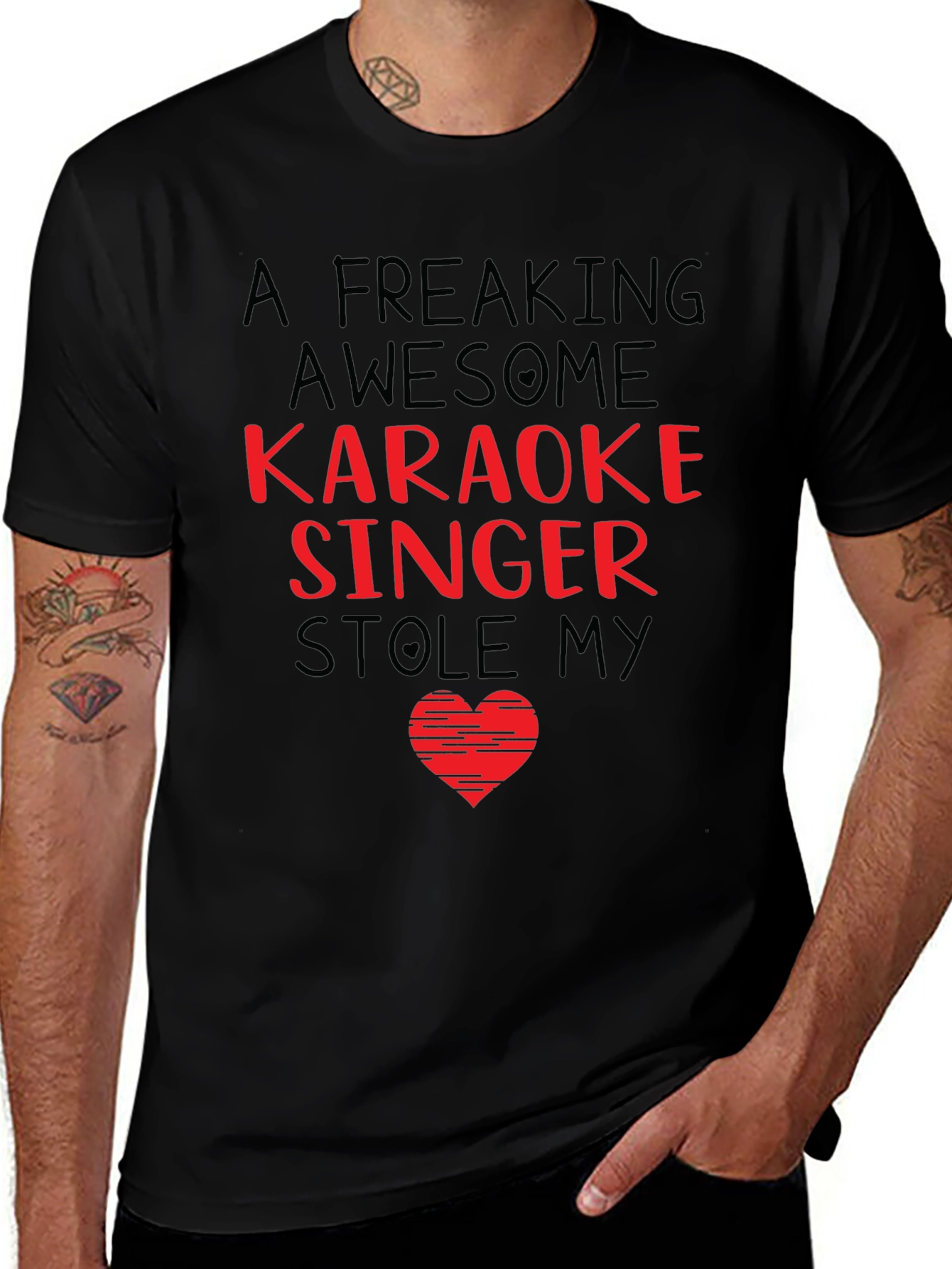 Karaoke Singer Stole My Heart T-Shirt