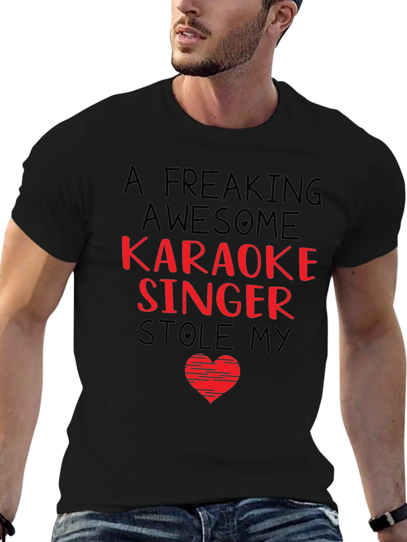 Karaoke Singer Stole My Heart T-Shirt