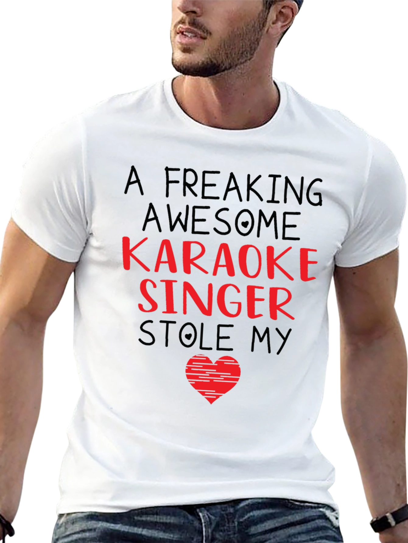 Karaoke Singer Stole My Heart T-Shirt
