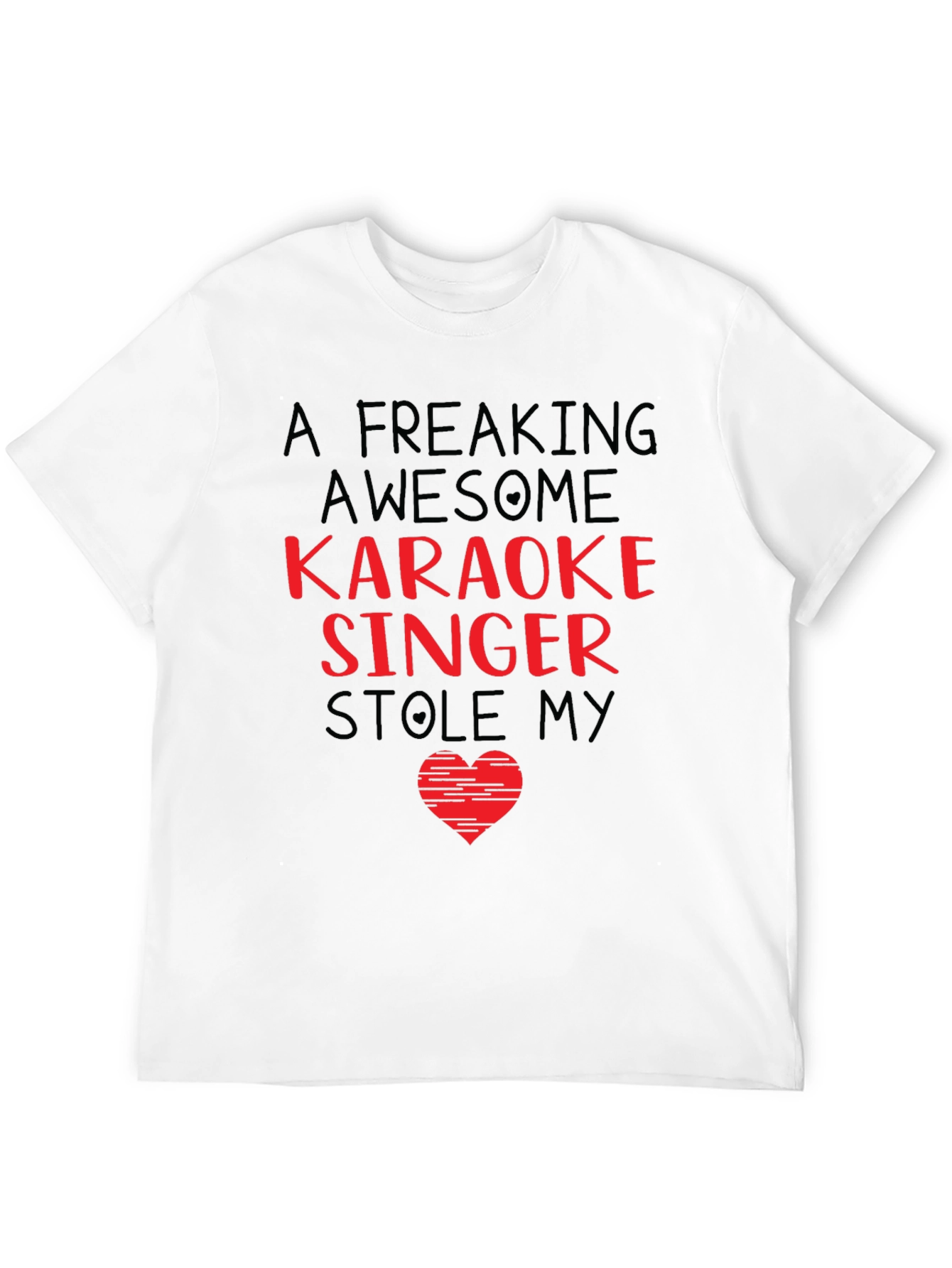 Karaoke Singer Stole My Heart T-Shirt