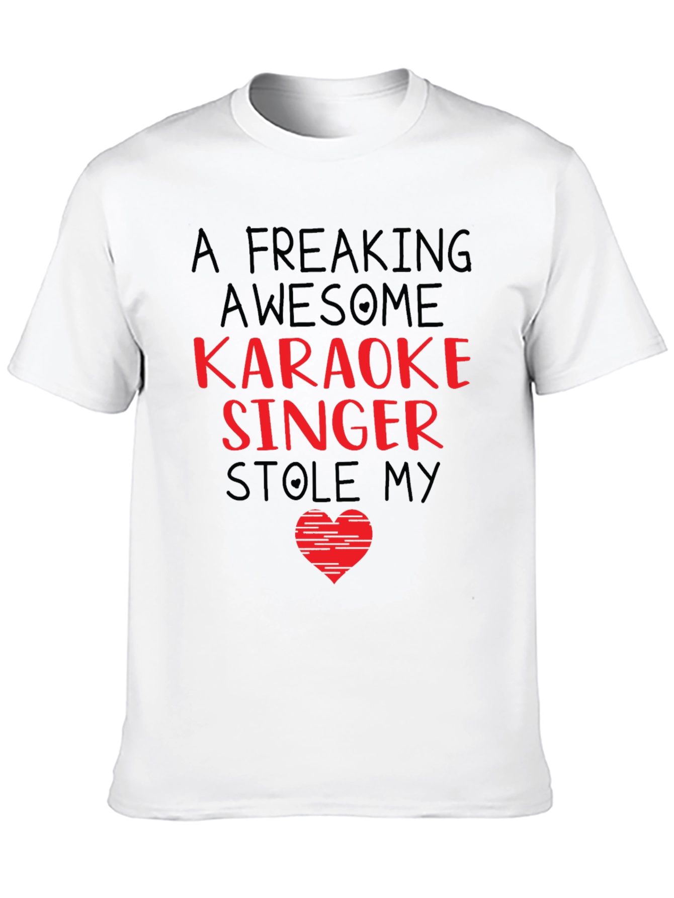 Karaoke Singer Stole My Heart T-Shirt