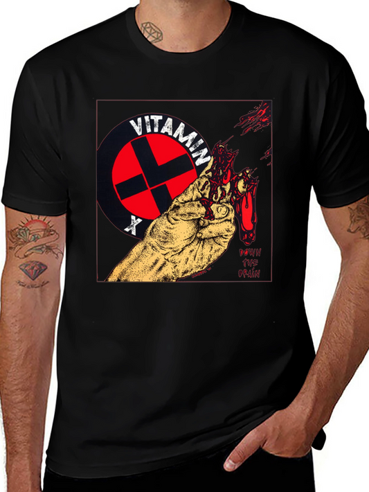 Vitamin X T-Shirt - Punch the Brain Tee