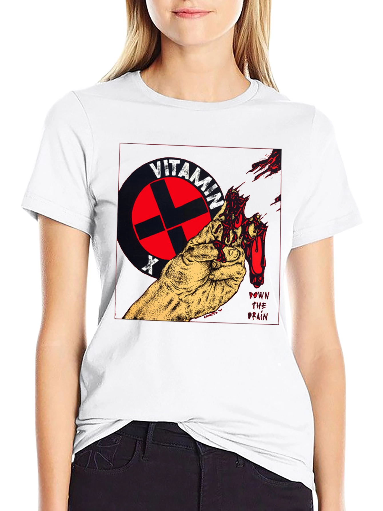 Vitamin X T-Shirt - Punch the Brain Tee