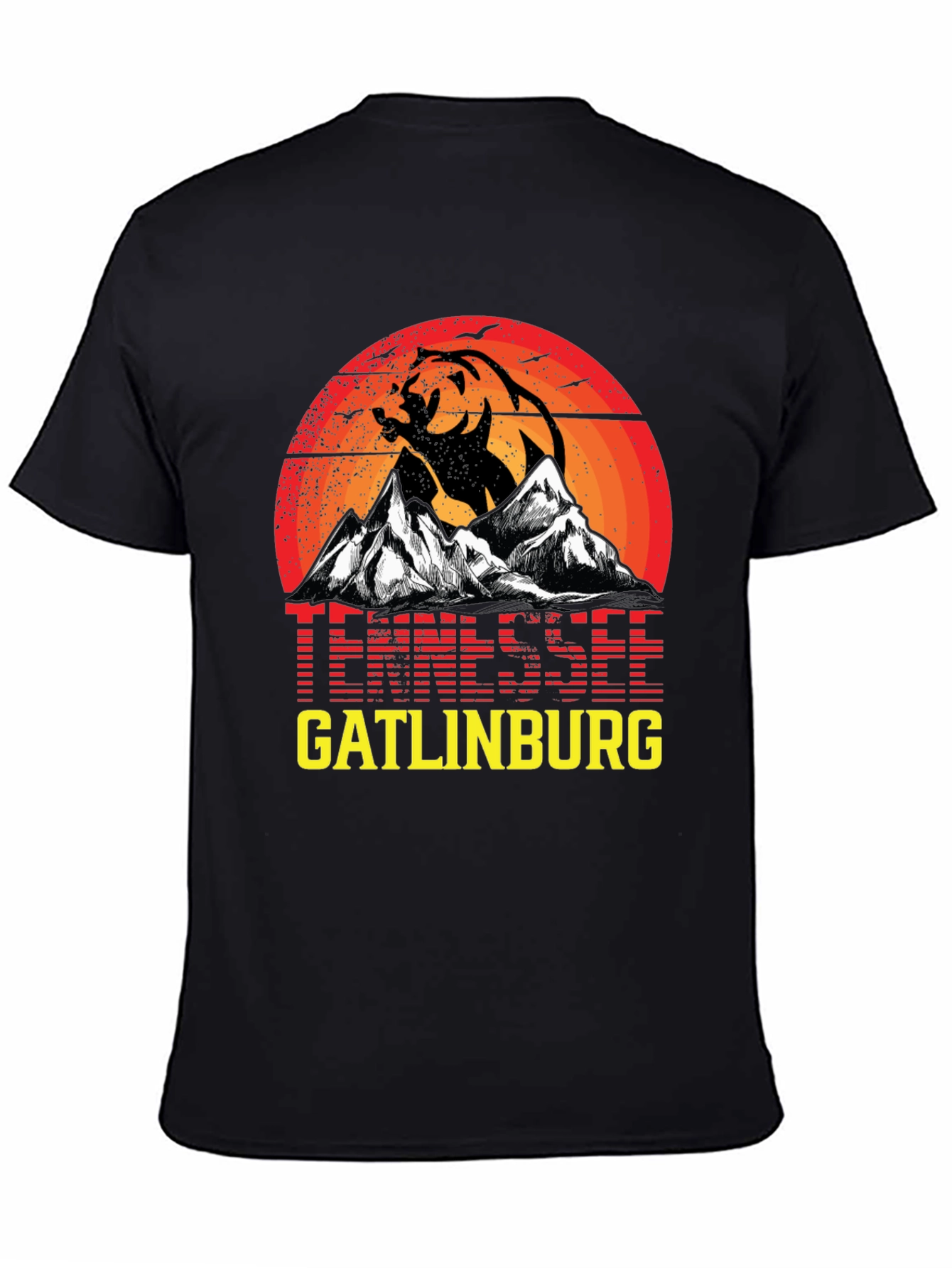 Tennessee Gatlinburg Bear Graphic Tee