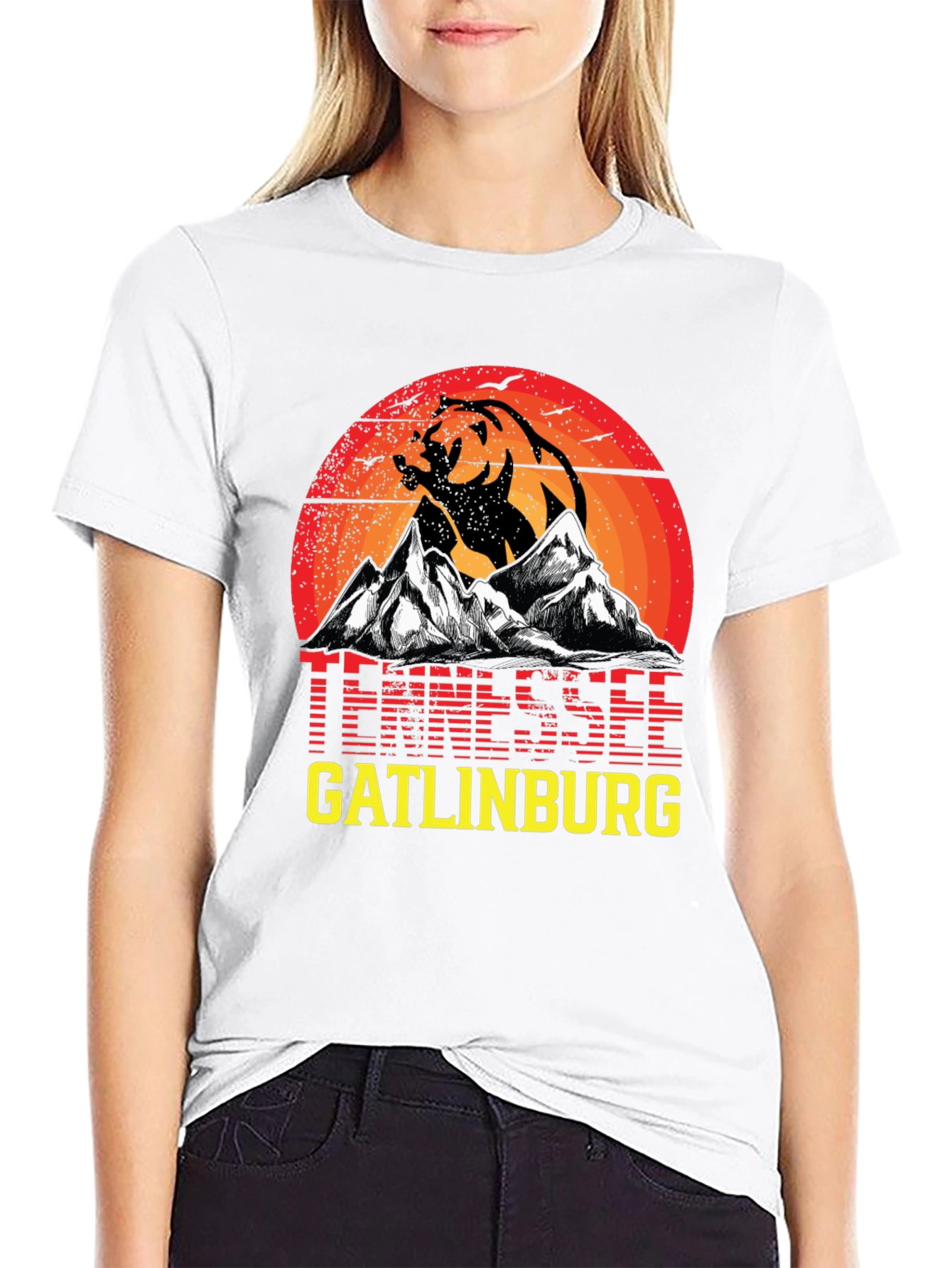 Tennessee Gatlinburg Bear Graphic Tee