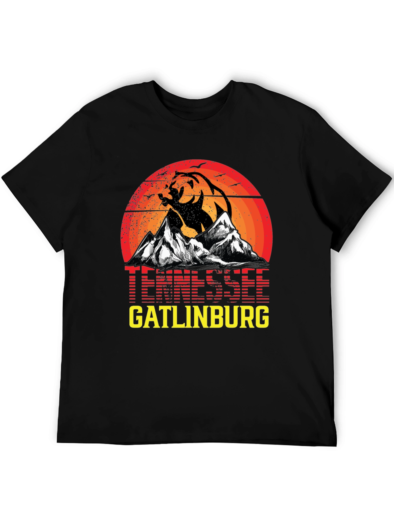 Tennessee Gatlinburg Bear Graphic Tee