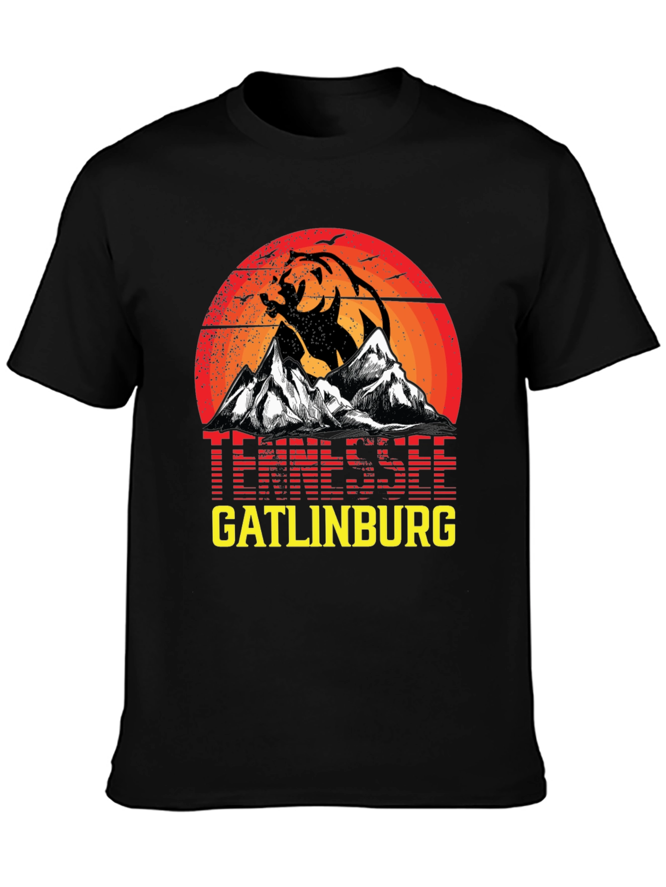 Tennessee Gatlinburg Bear Graphic Tee