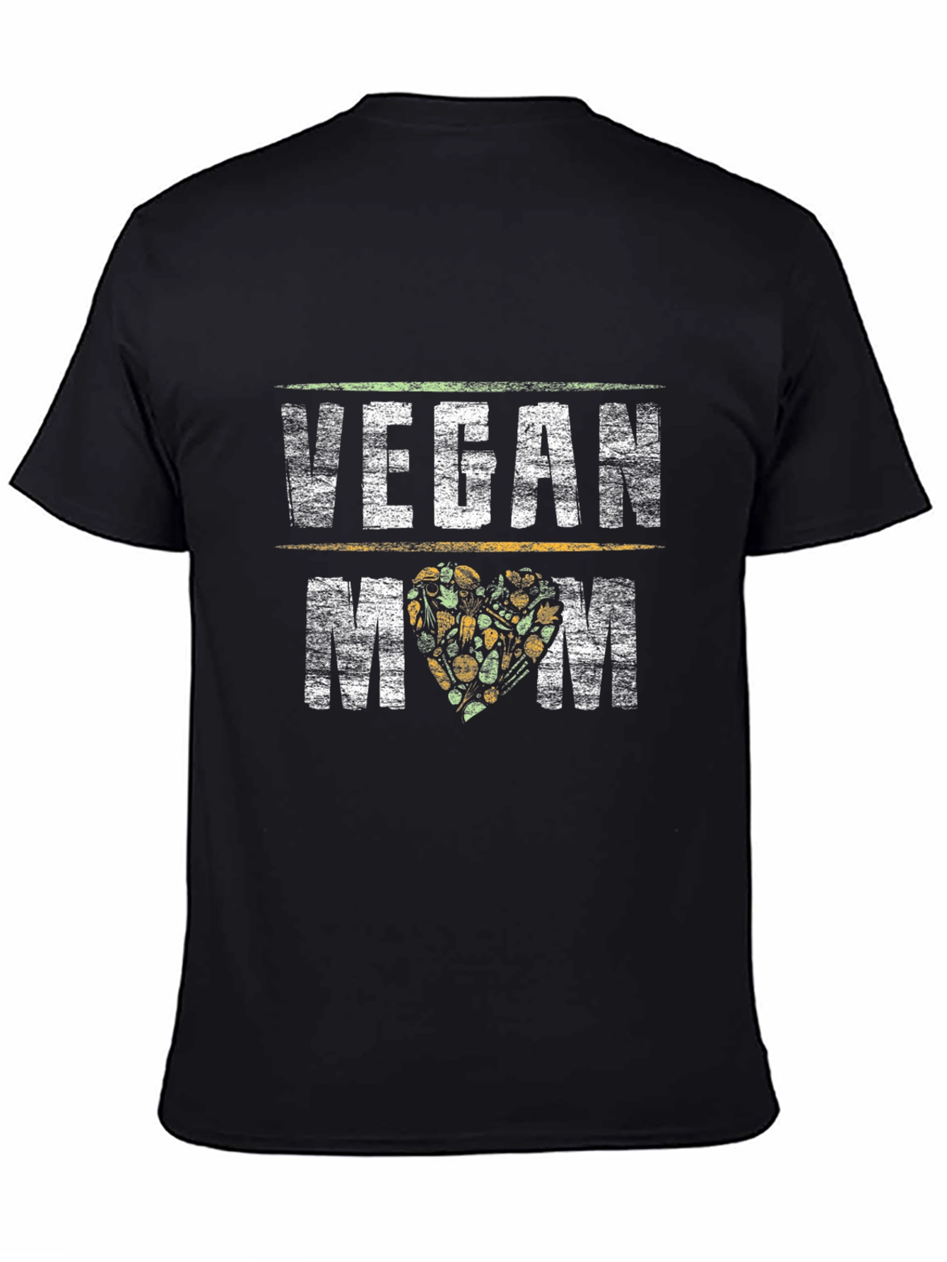 Vegan Mom Graphic T-Shirt - Black