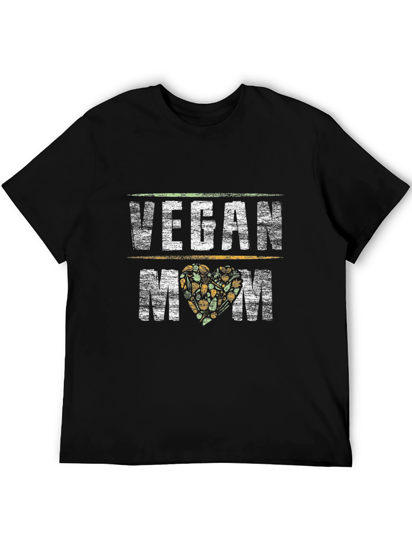 Vegan Mom Graphic T-Shirt - Black
