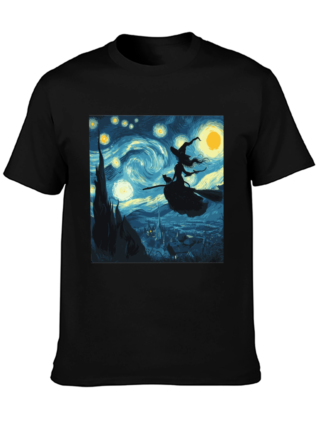 Starry Night Witch T-Shirt