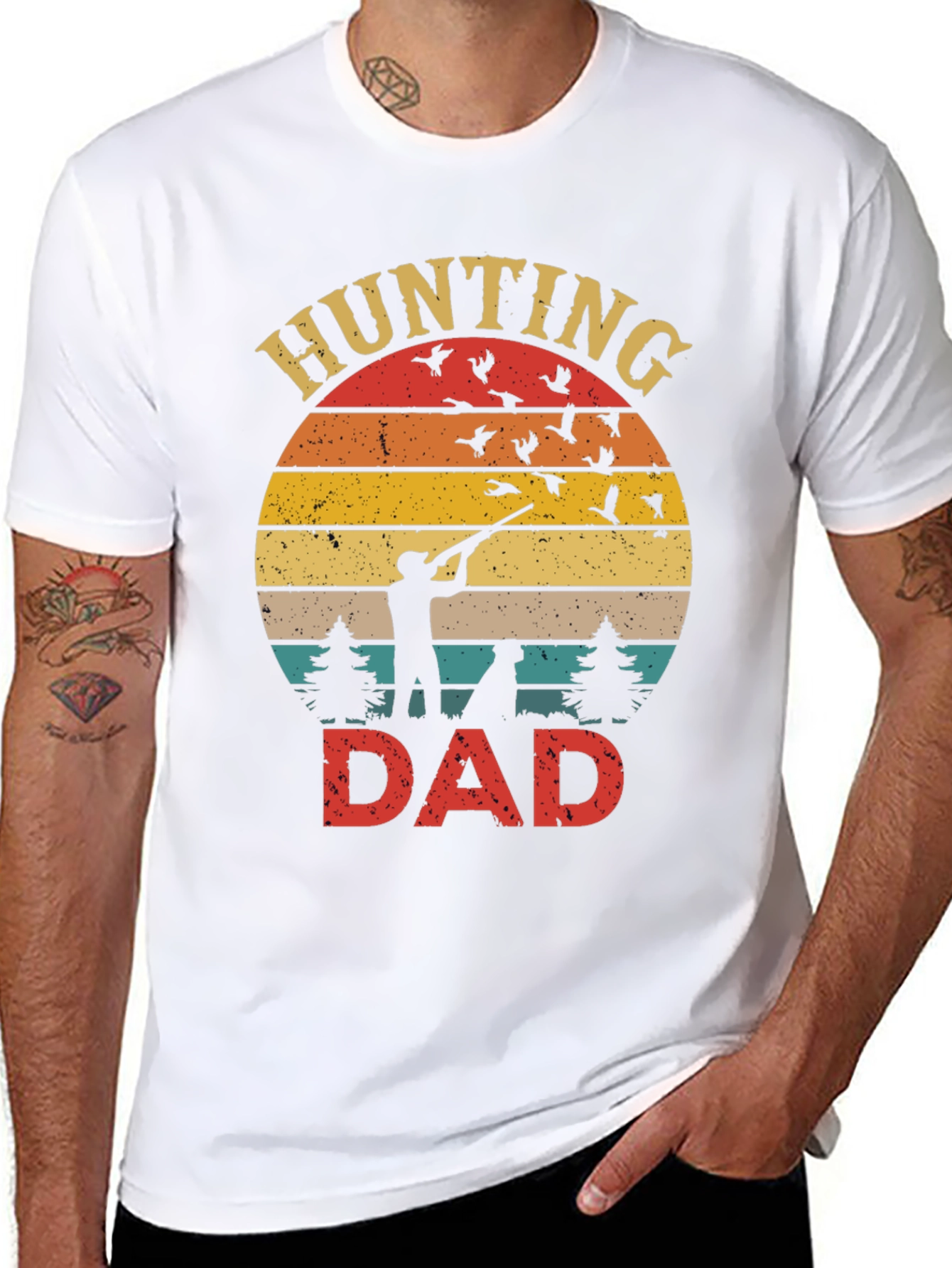 Hunting Dad Graphic Tee - Gift for Hunter