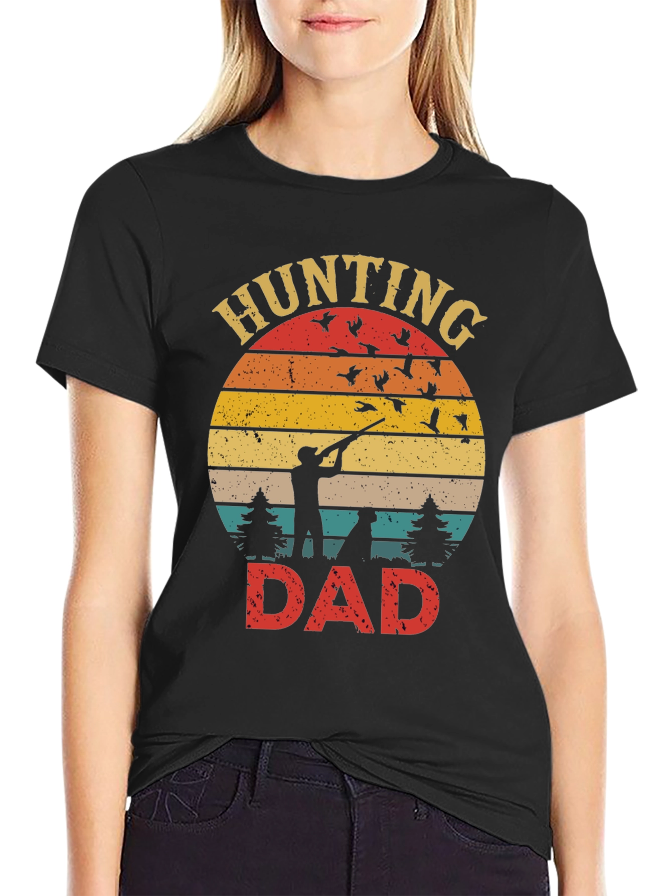 Hunting Dad Graphic Tee - Gift for Hunter